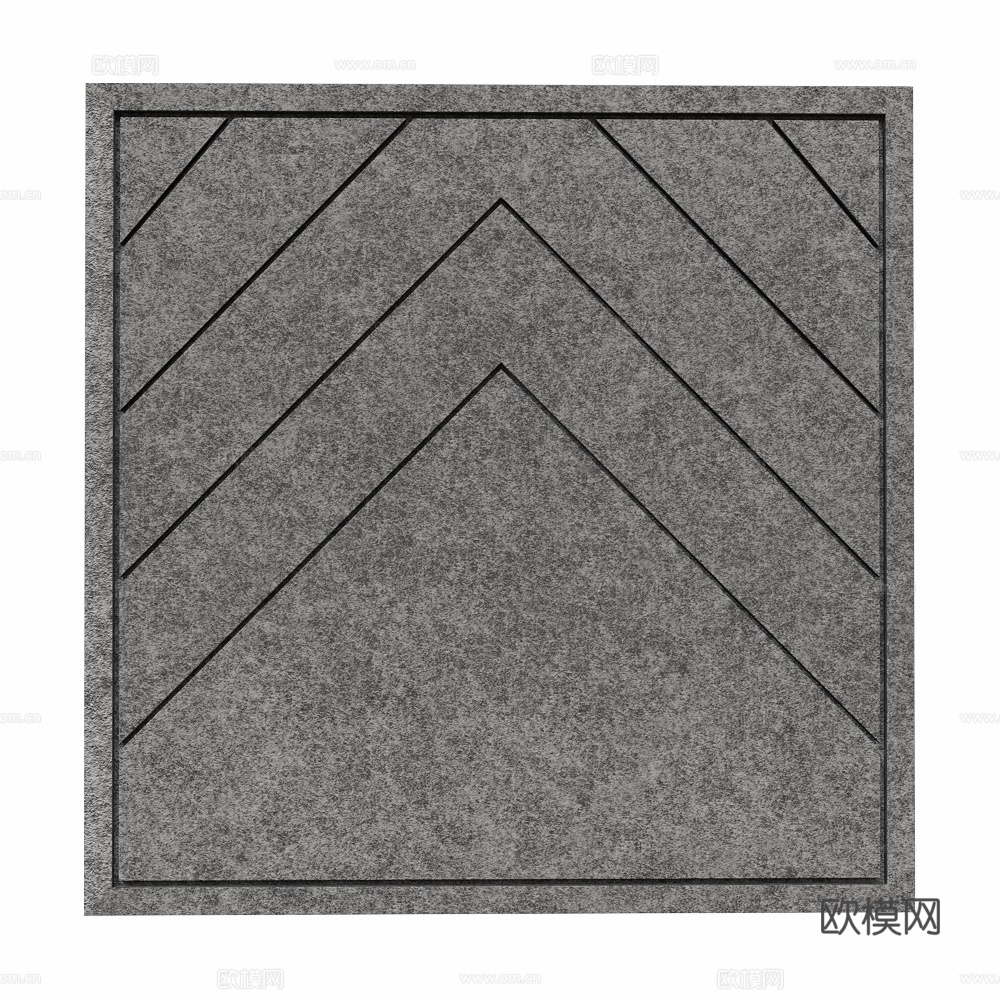 吸音板瓷砖 P223d模型