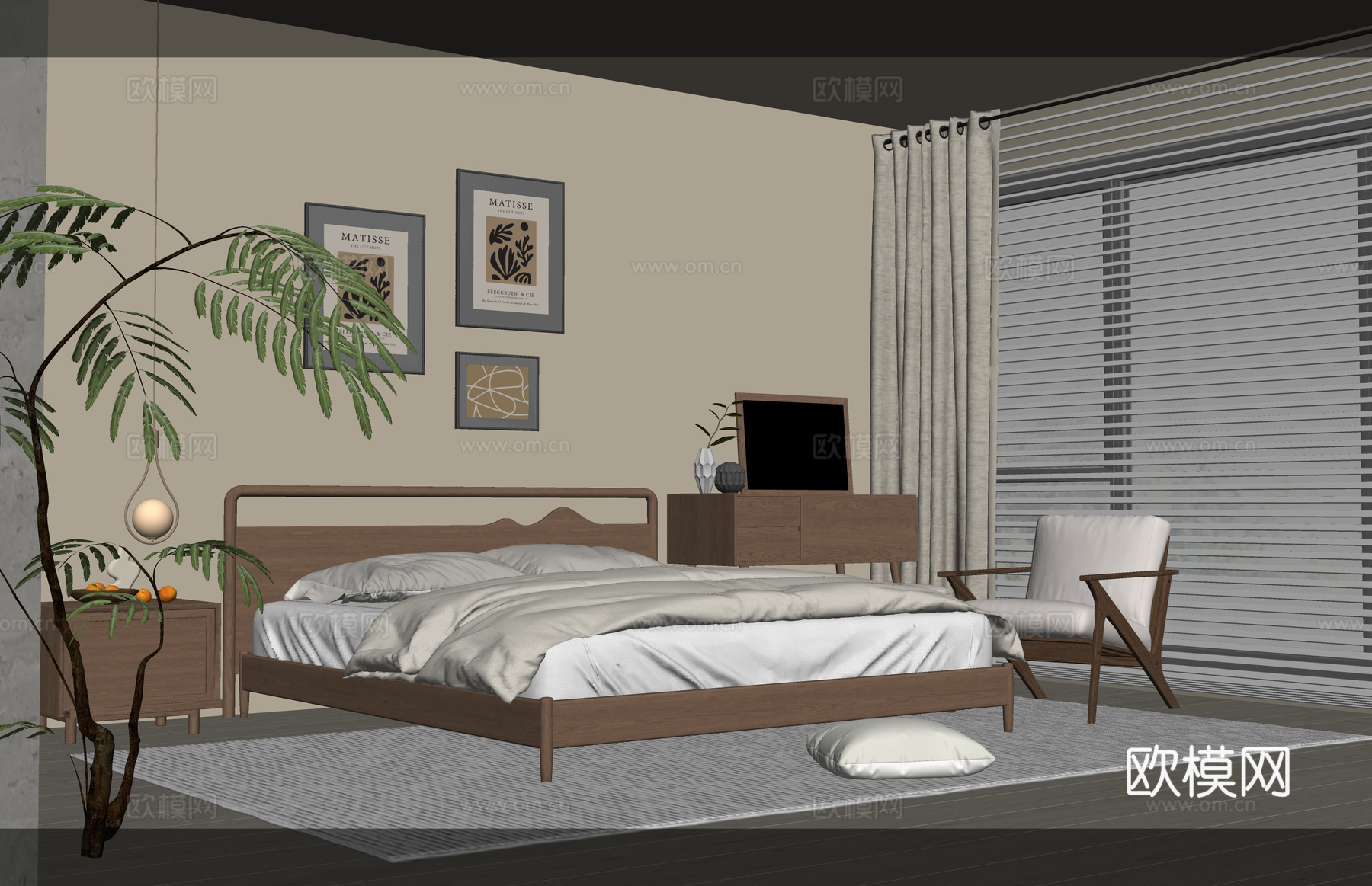 阳台 客餐厅 书房 餐厅 书柜 电脑 厨房 沙发 茶室 家装su模型