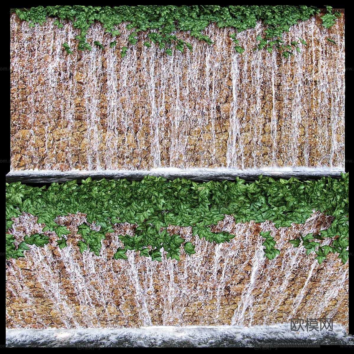 瀑布3d模型下载