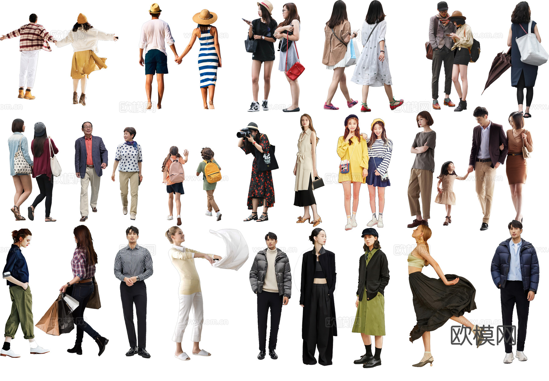 人物免扣素材下载