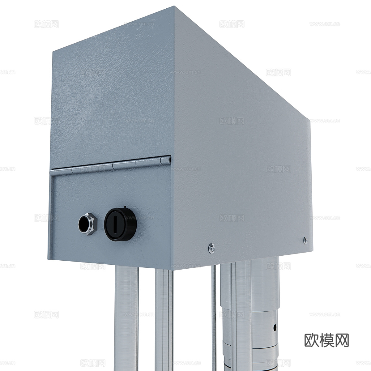 旋转粘度计3d模型下载（渲染图4）