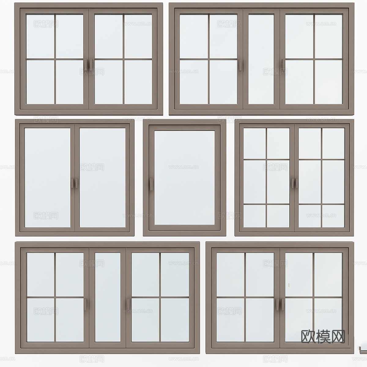 窗饰系列 No. 53d模型
