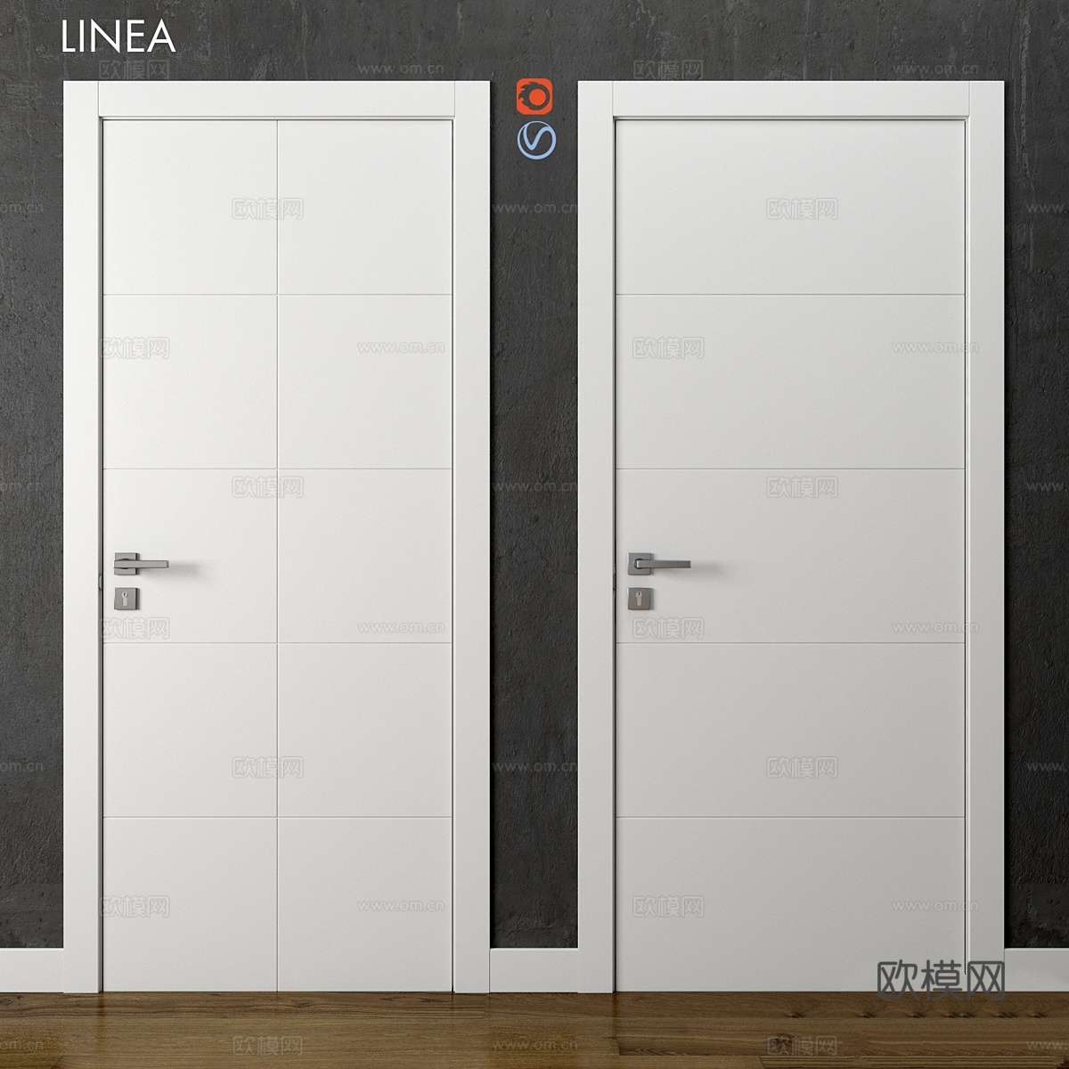 Linea Volkhovets门系列第二部分3d模型