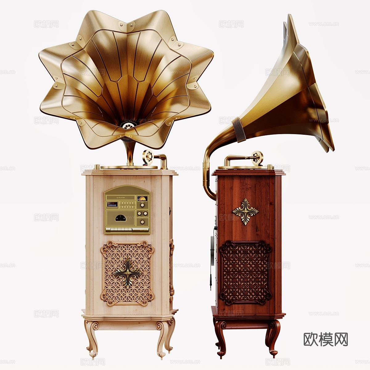 瓦尔特留声机3d模型下载