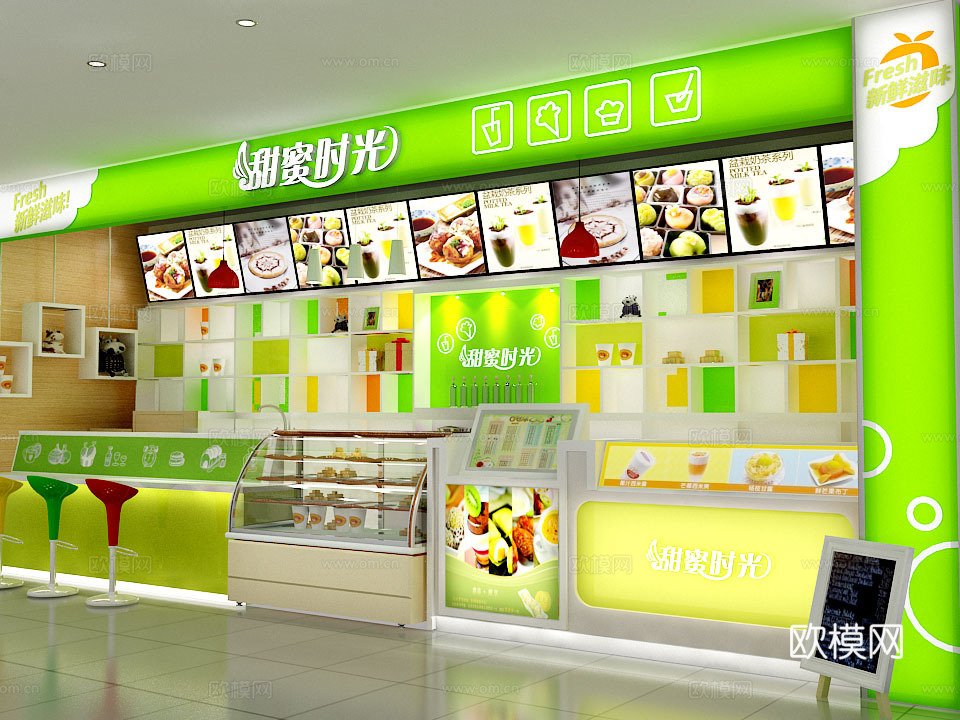 20平小吃店 最新全套施工图合集cad施工图