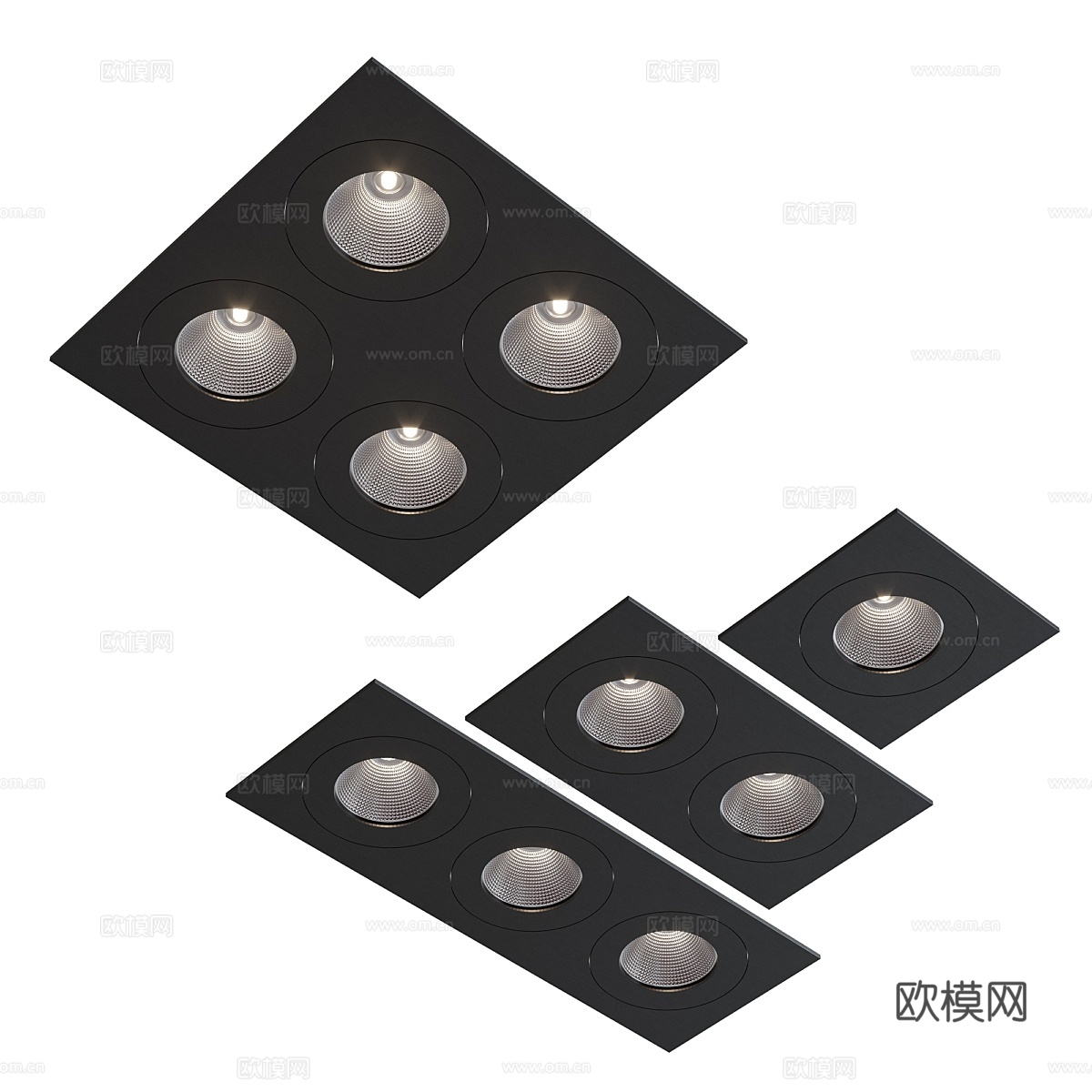 模块化照明器具K-SET3d模型下载