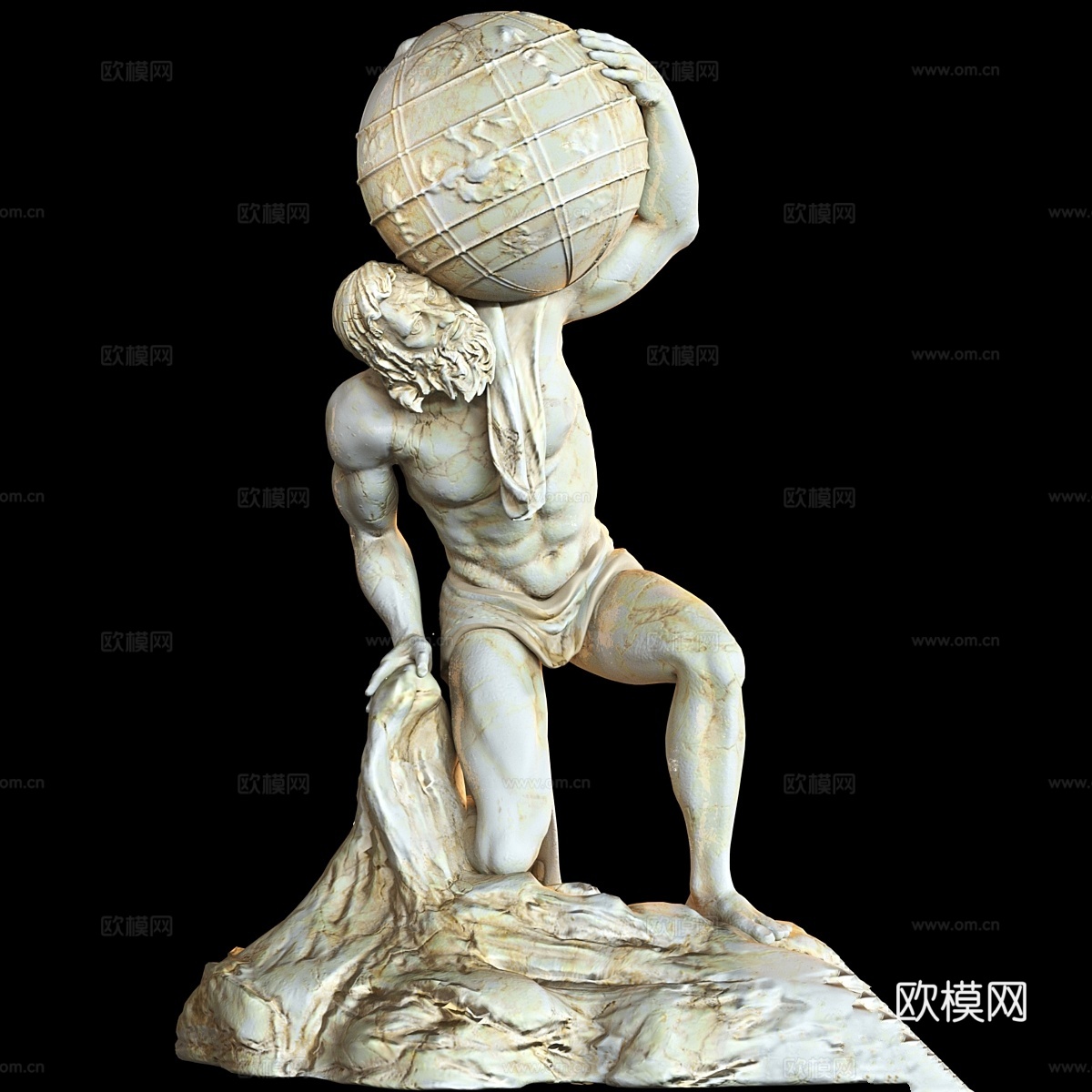 阿特拉斯3d模型