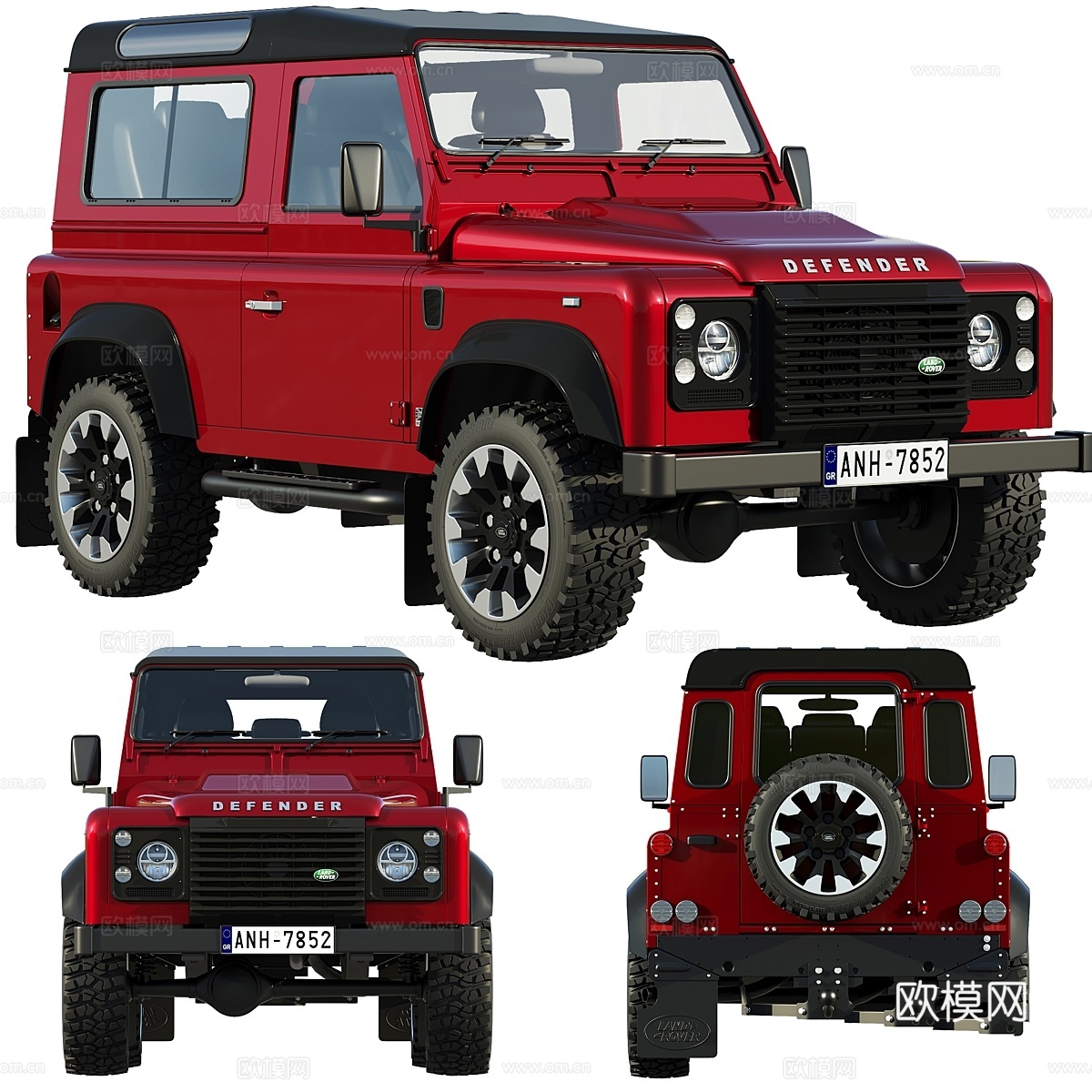 路虎卫士Works V83d模型下载