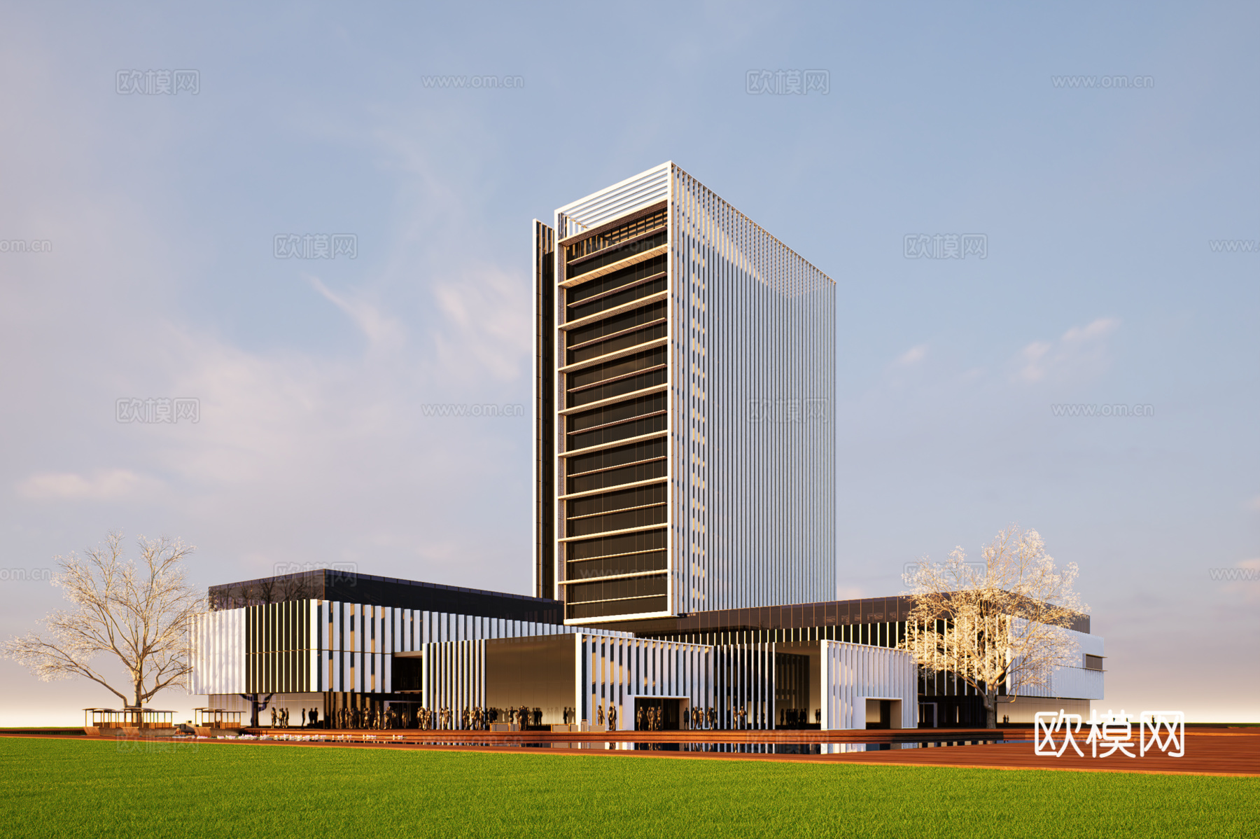 商业综合体su模型