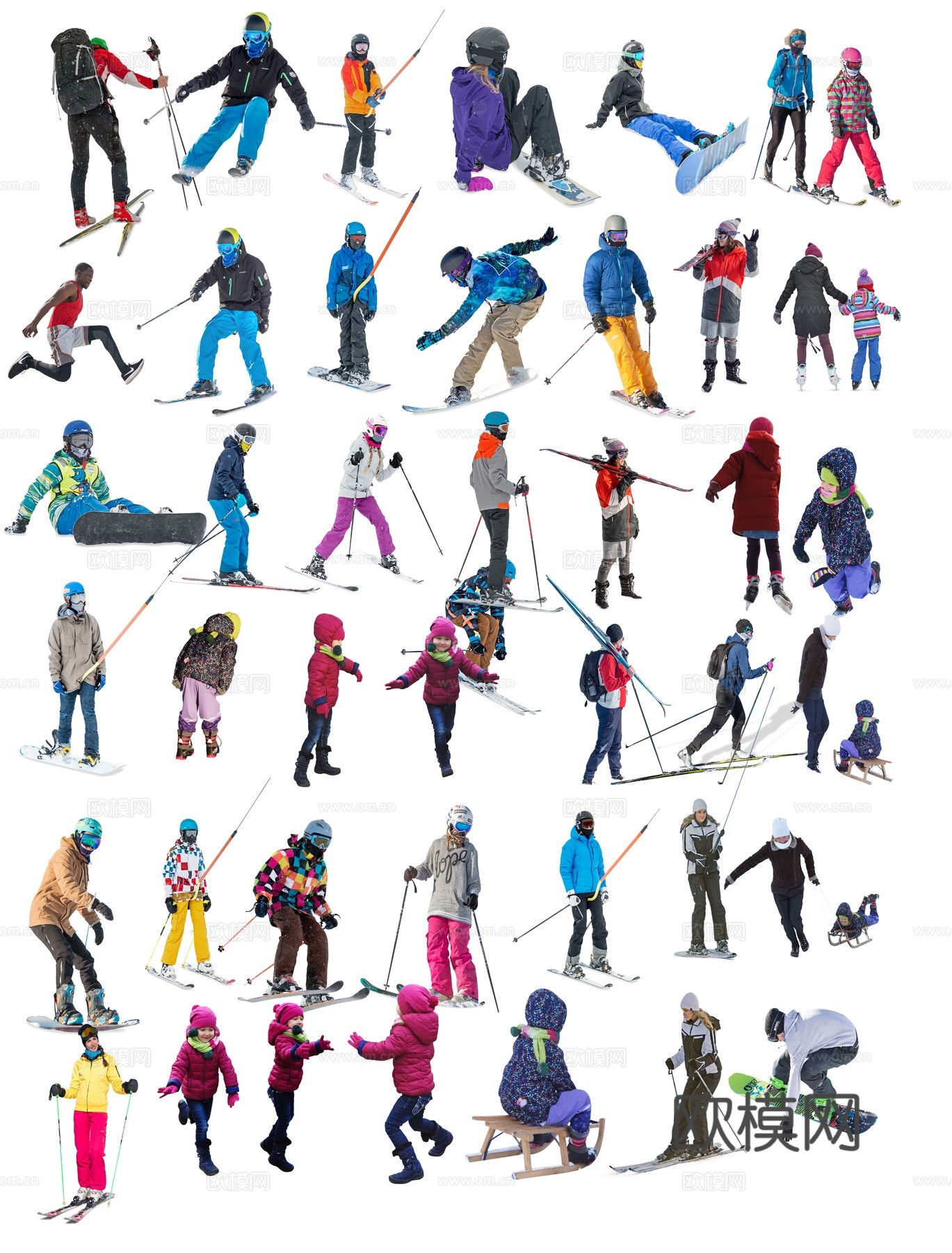 人物免扣素材下载