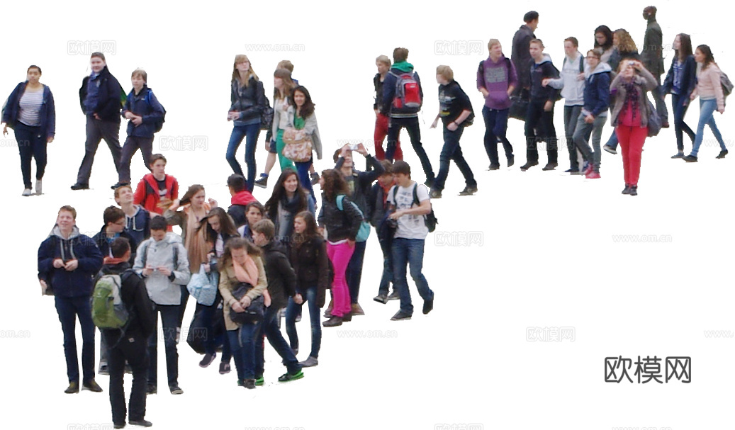 户外旅行人物素材下载