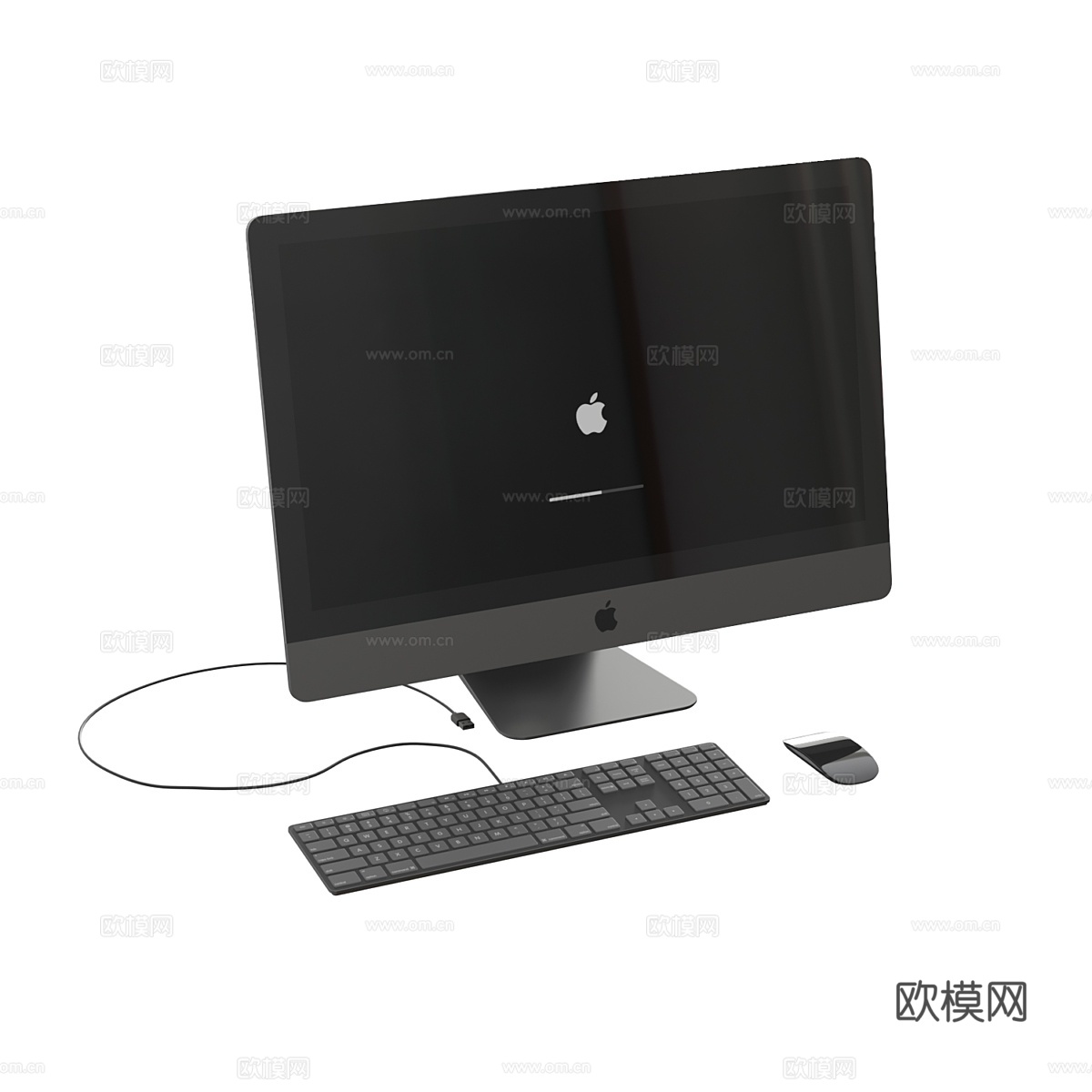 Apple iMac Pro 20203d模型