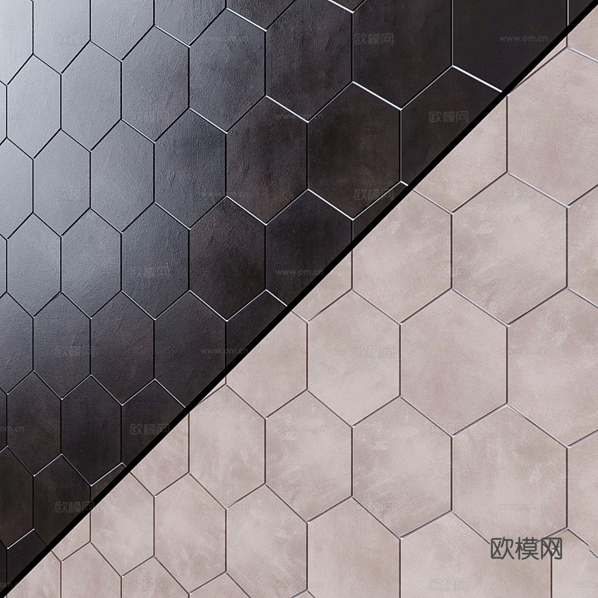 HexArt陶瓷砖3d模型下载