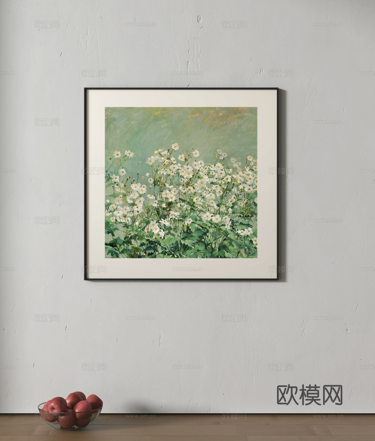 现代装饰画su模型