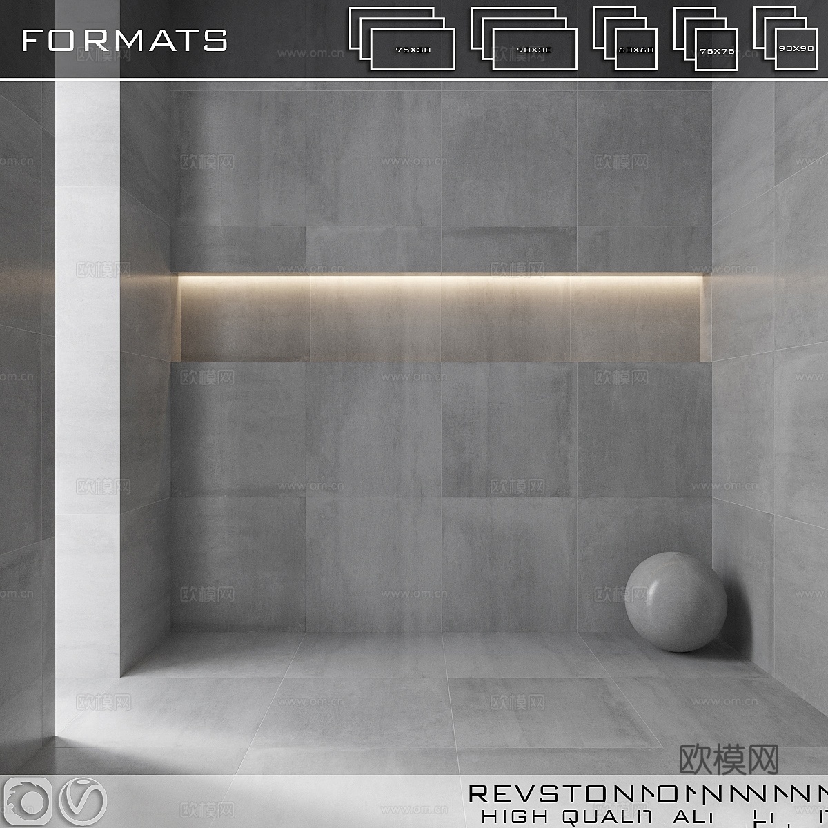 圣奥古斯丁水泥3d模型