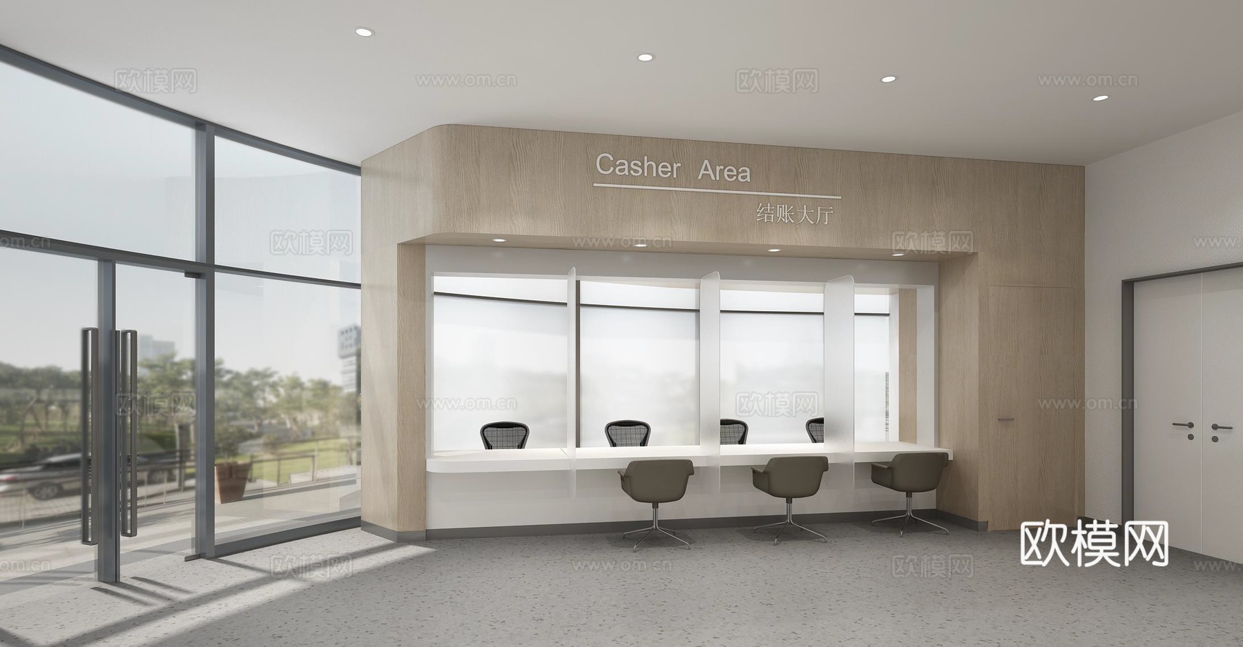 美容医院 最新全套施工图 效果图合集cad施工图