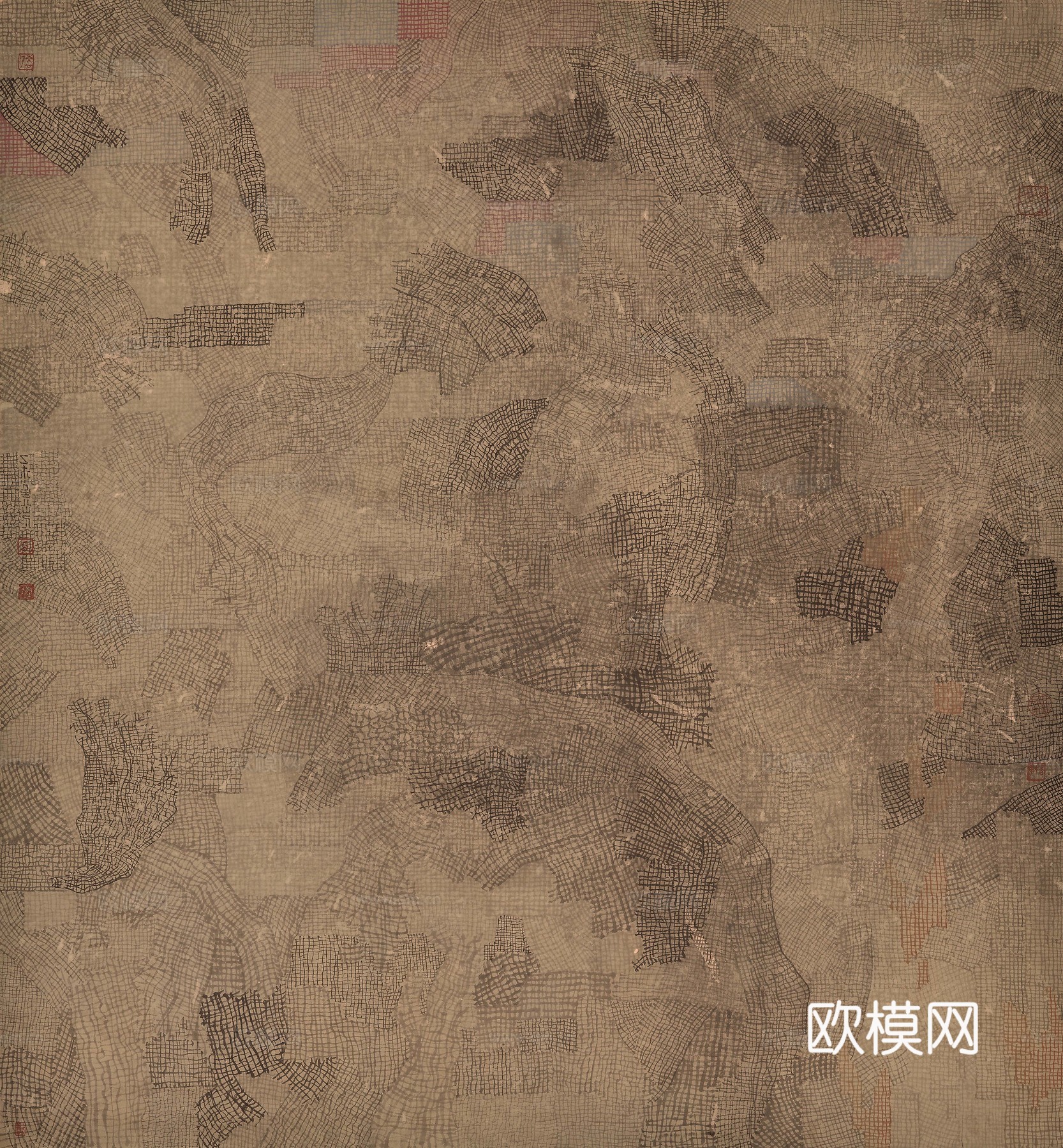 复古壁纸_中古画