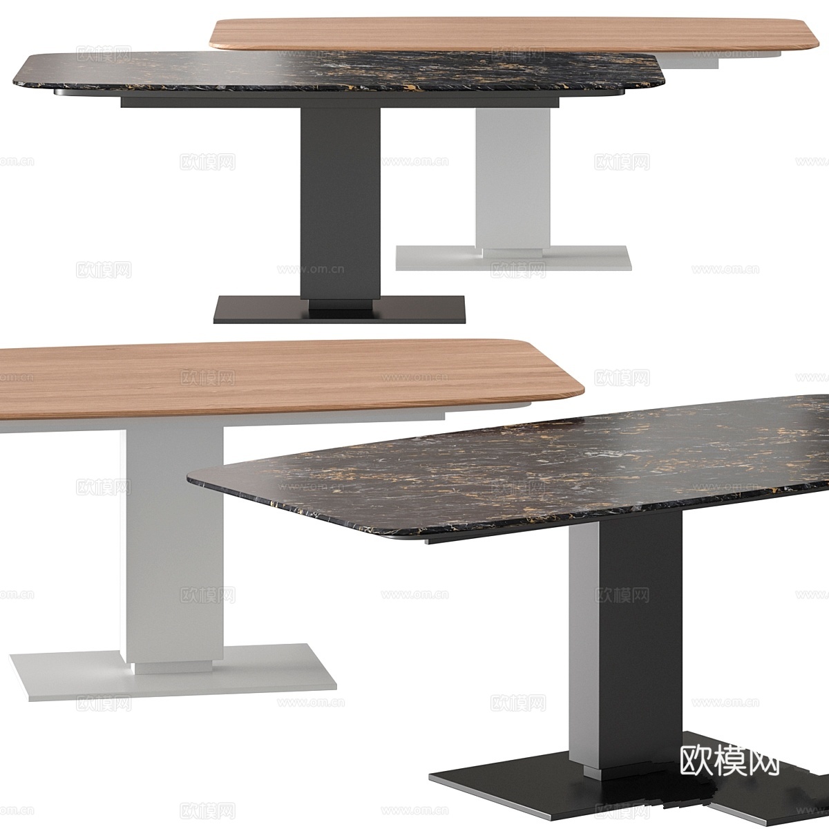 卡利加里斯回响餐桌3d模型