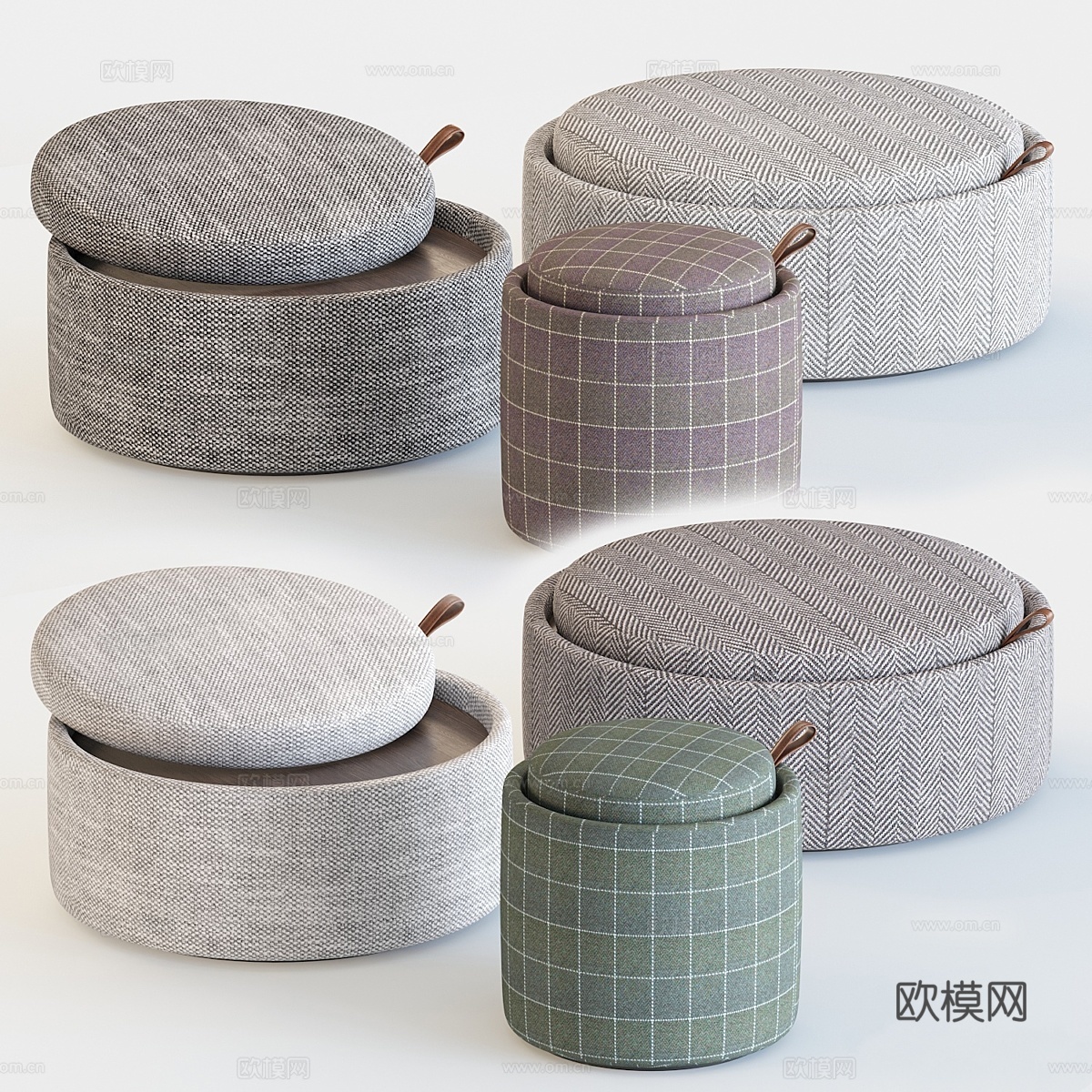 Tumidei 抱枕3d模型下载