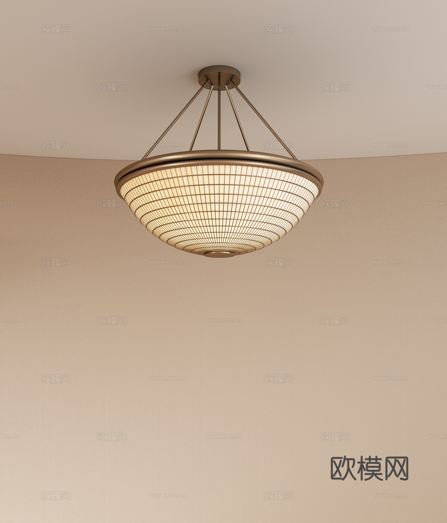 现代餐厅吊灯 大型吊灯 包间吊灯 金属吊灯 异形吊灯su模型