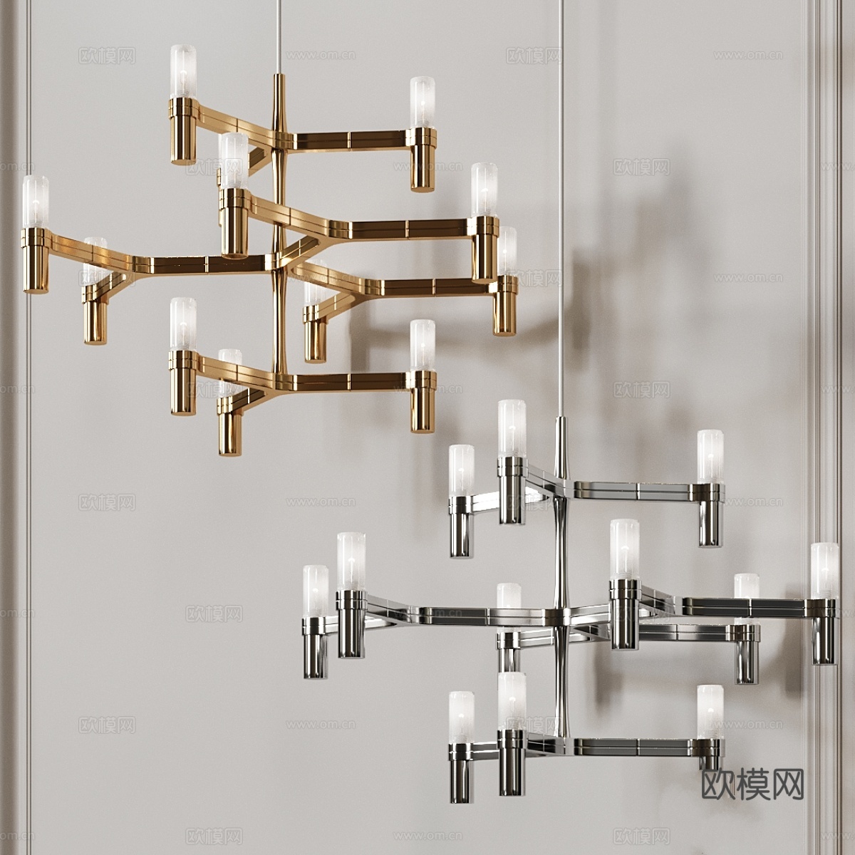 Nemo CROWN Minor 金与镍3d模型