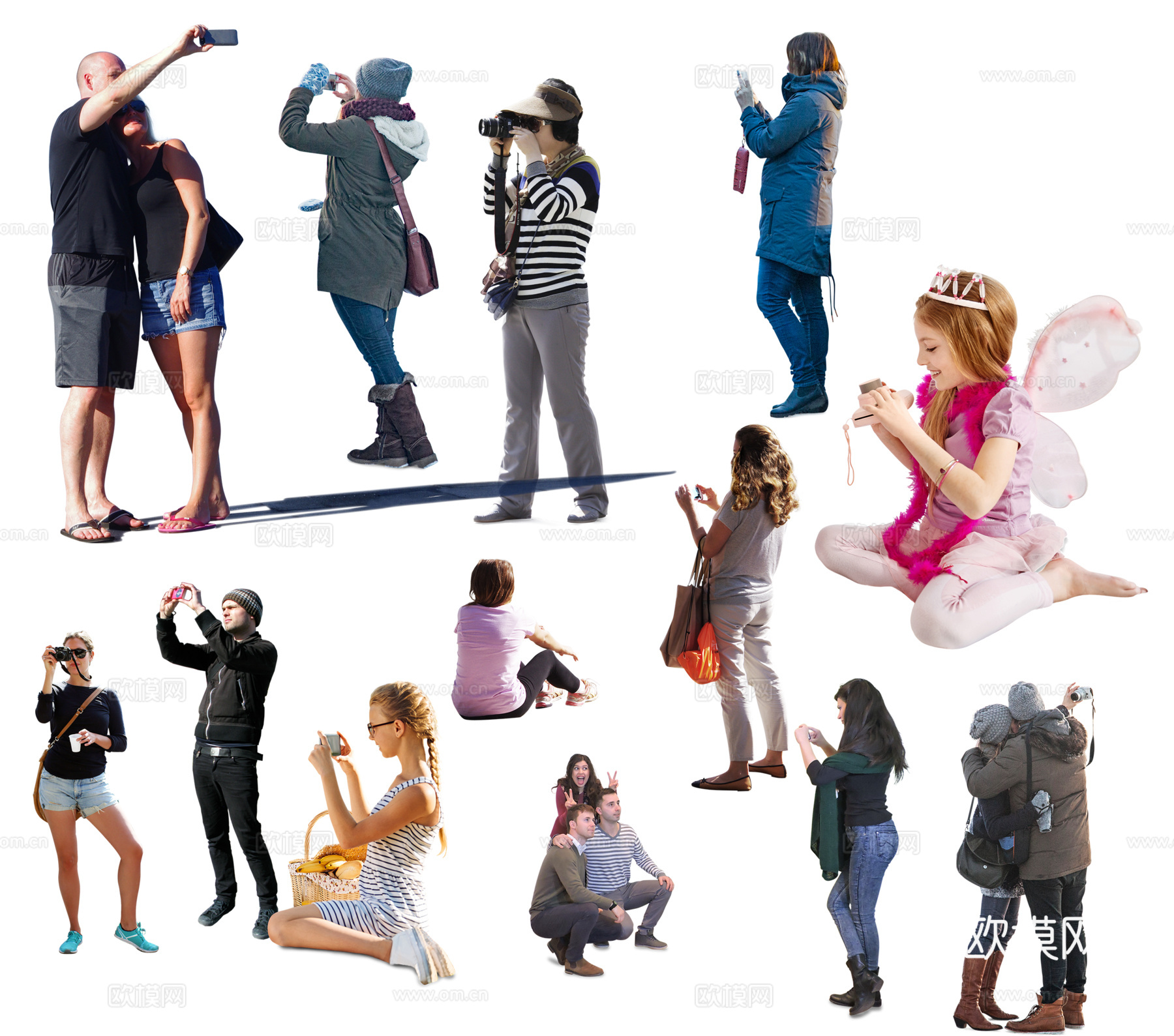 拍照打卡摄影人物下载