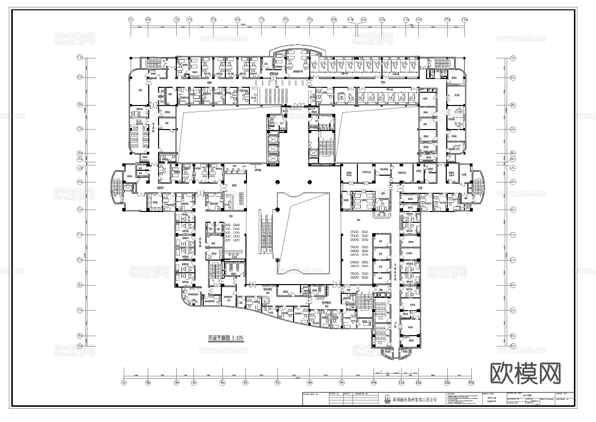 医院 最新全套施工图合集cad施工图