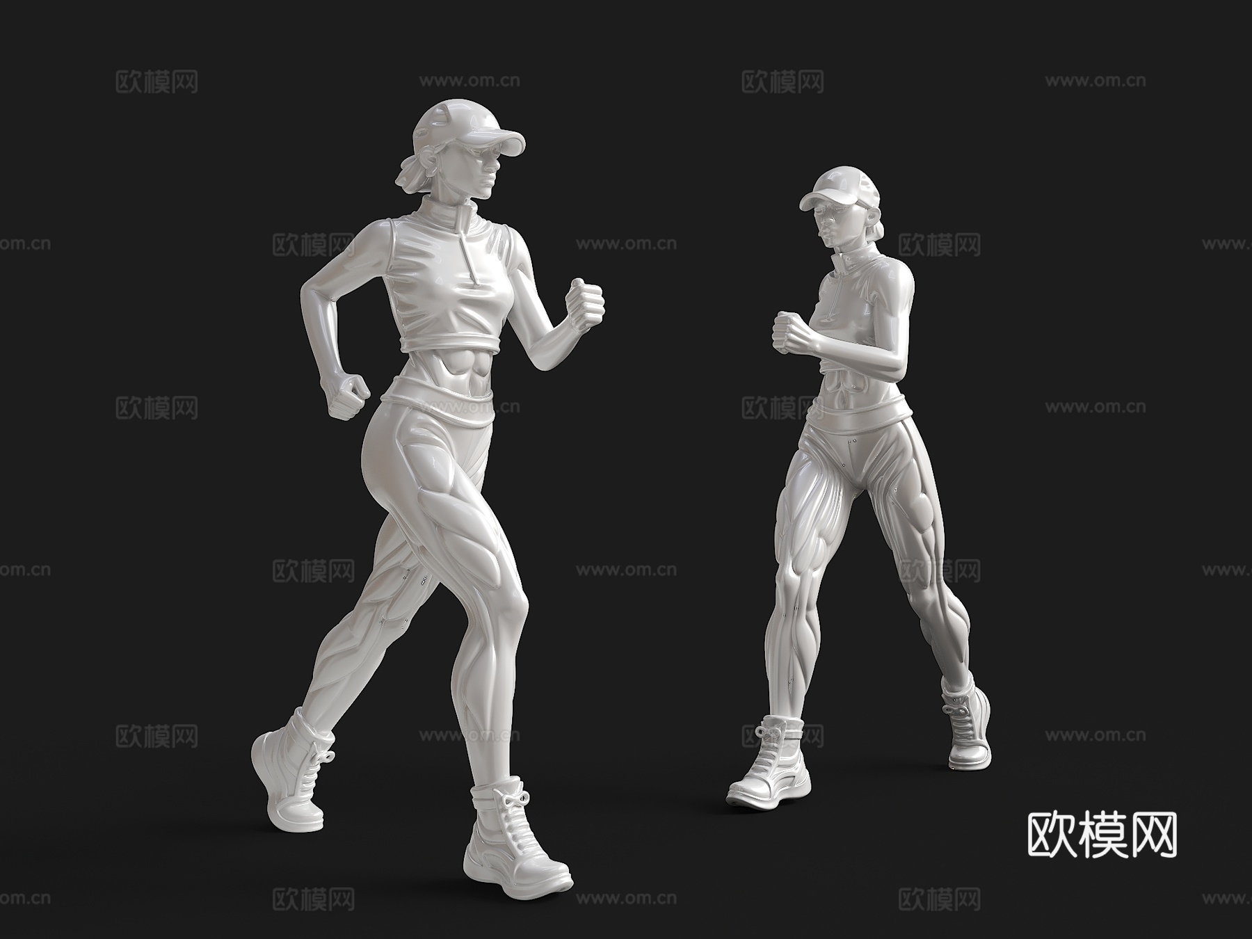 公园雕塑 主题雕塑 人物广场雕塑 运动人物雕塑 运动雕塑 跑su模型