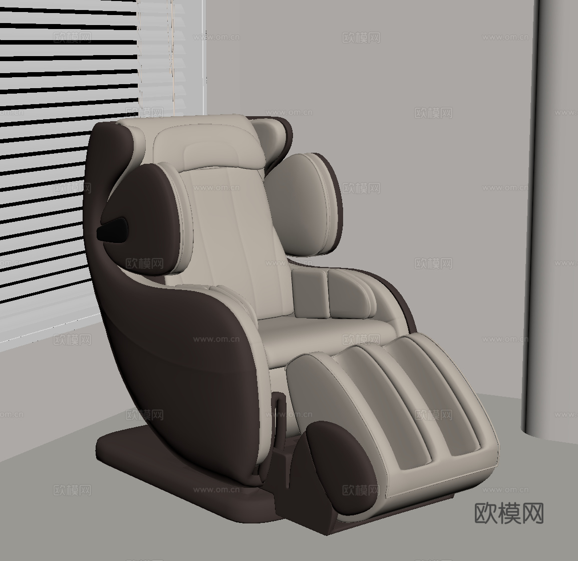 现代按摩椅su模型