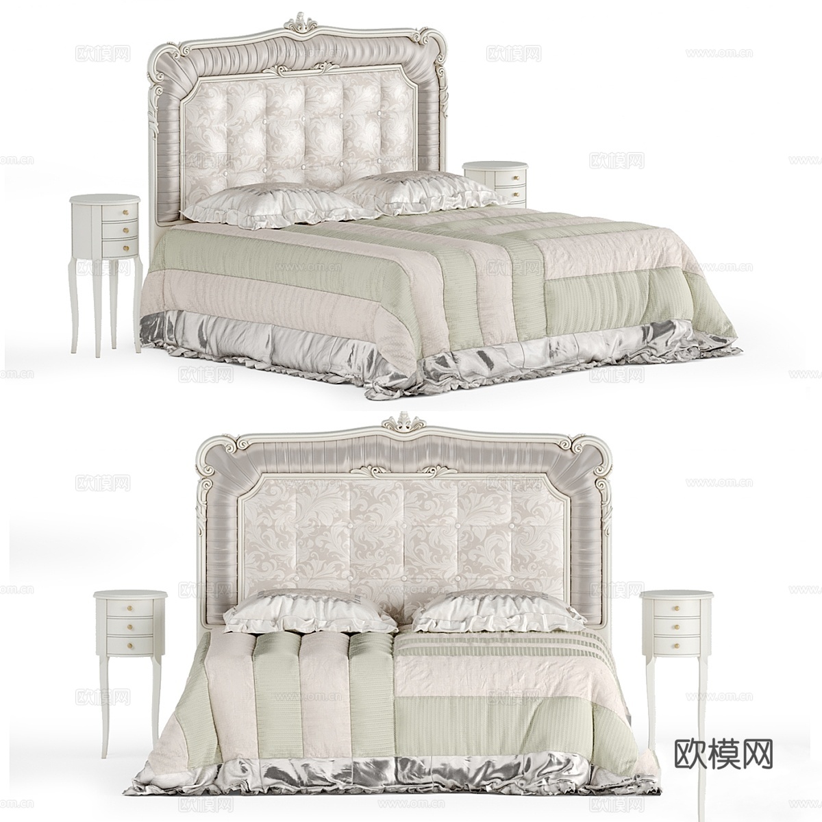 Bed Afrodite Antonelli3d模型下载