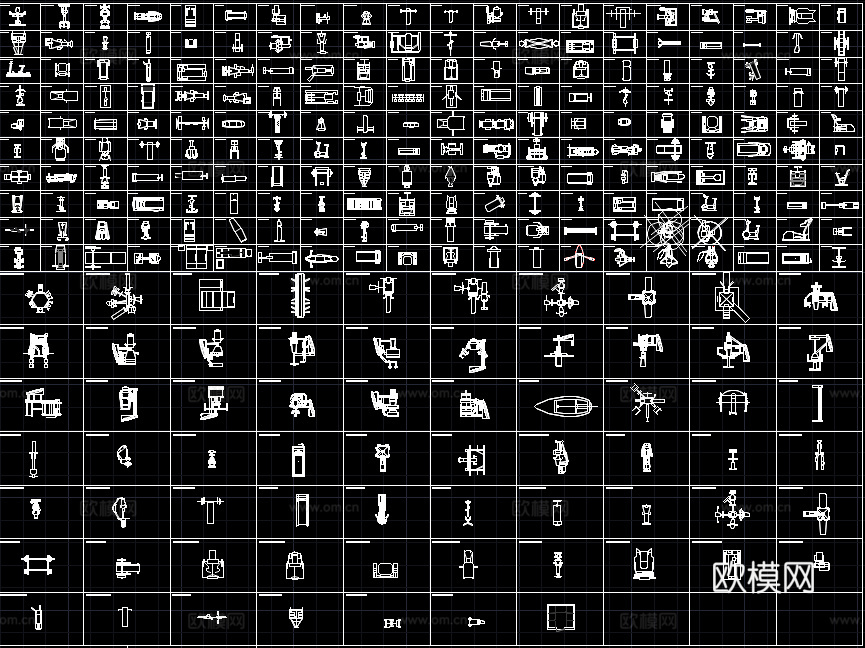 室外健身器材安装CAD图纸cad施工图