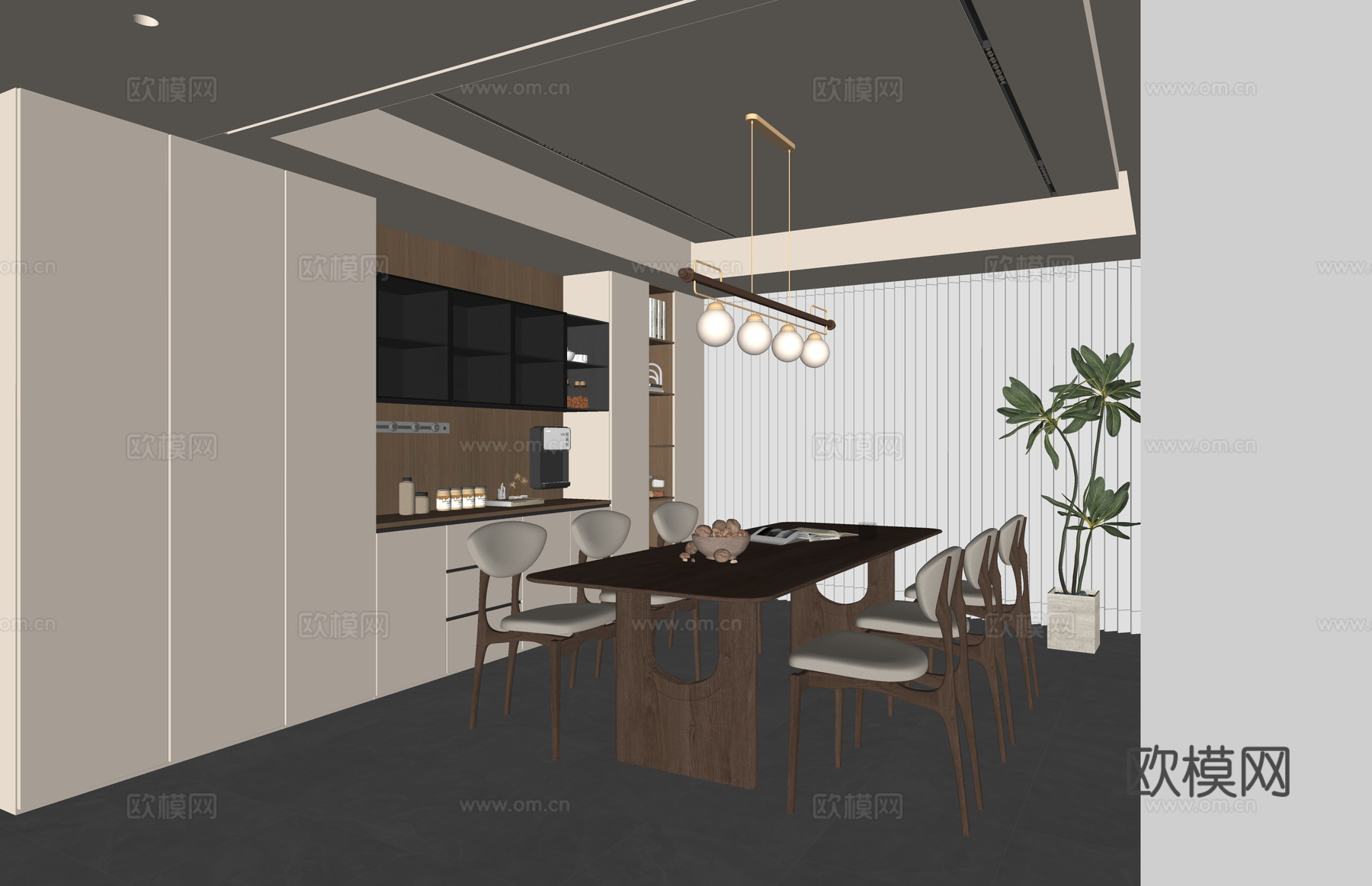 衣帽间 客餐厅 阳台 家装 茶室 卫生间 卧室 厨房 客厅su模型