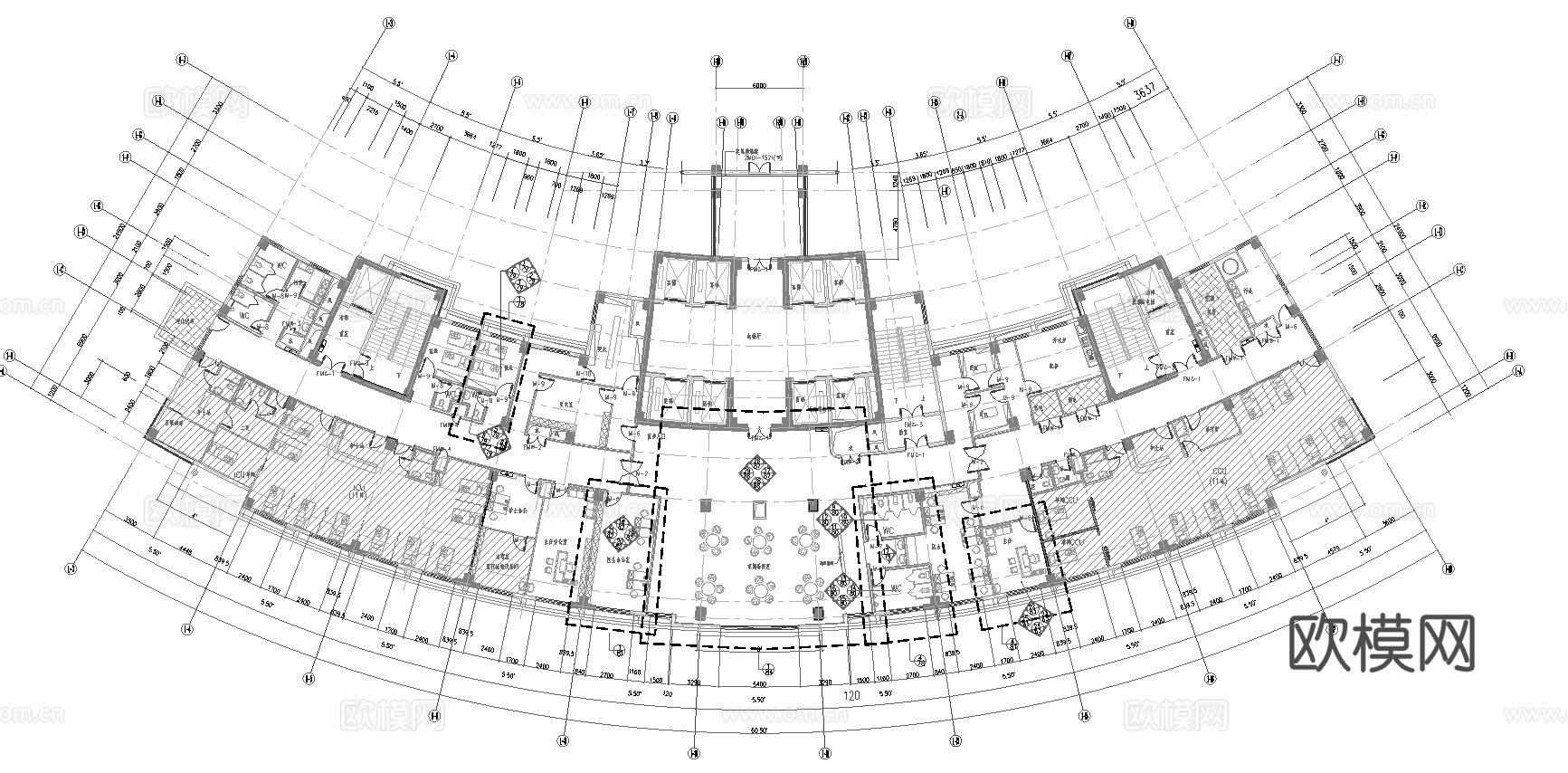 医院 最新全套施工图合集cad施工图