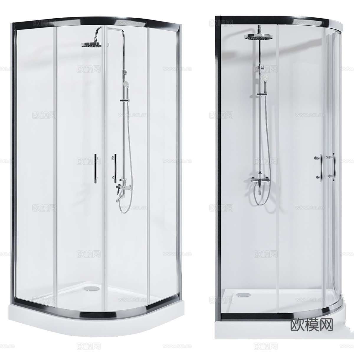 Aquanet Alfa NAA2142 90x90 1003d模型下载