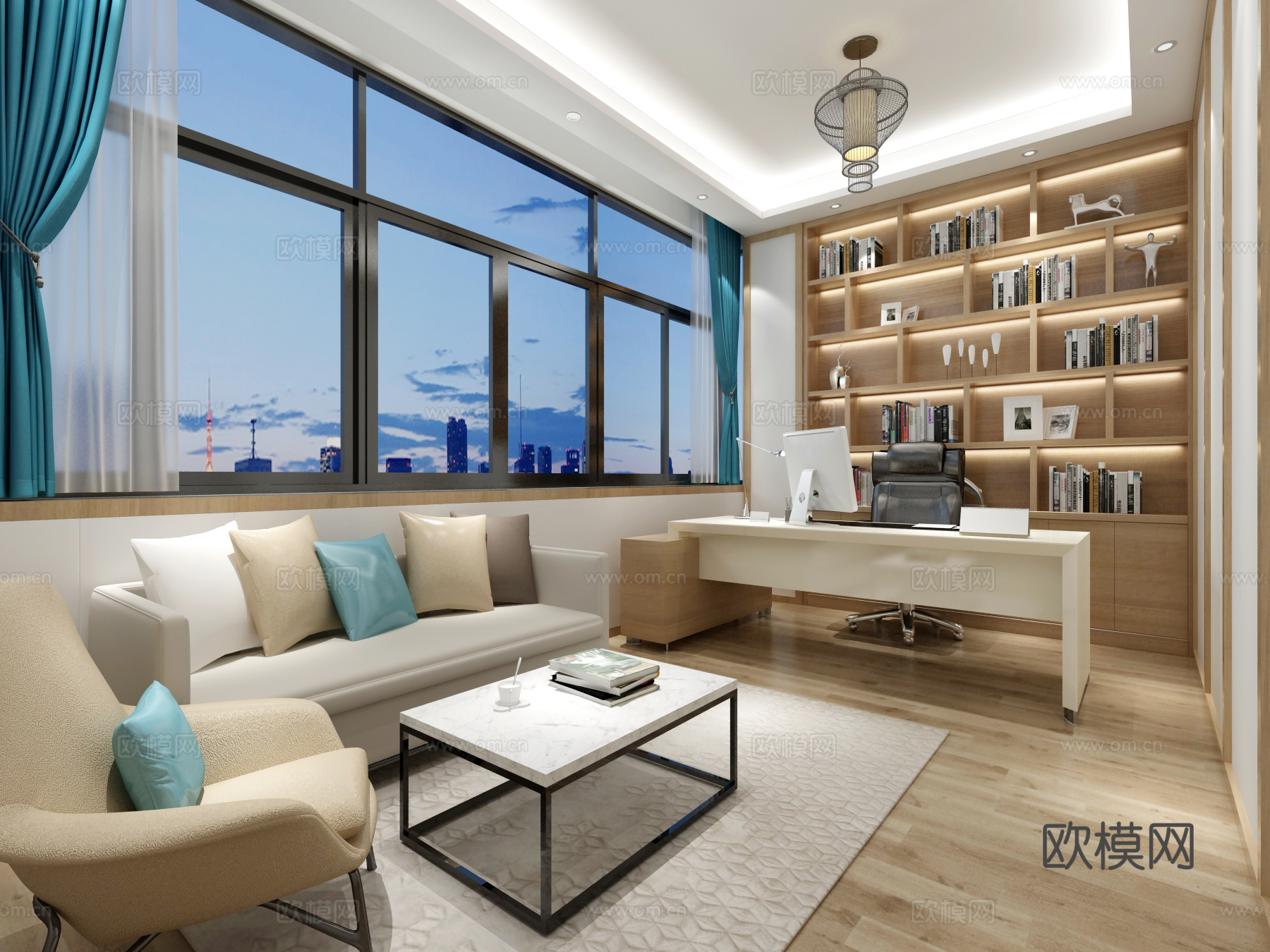 新中式桑拿会所 最新全套施工图 效果图合集cad施工图