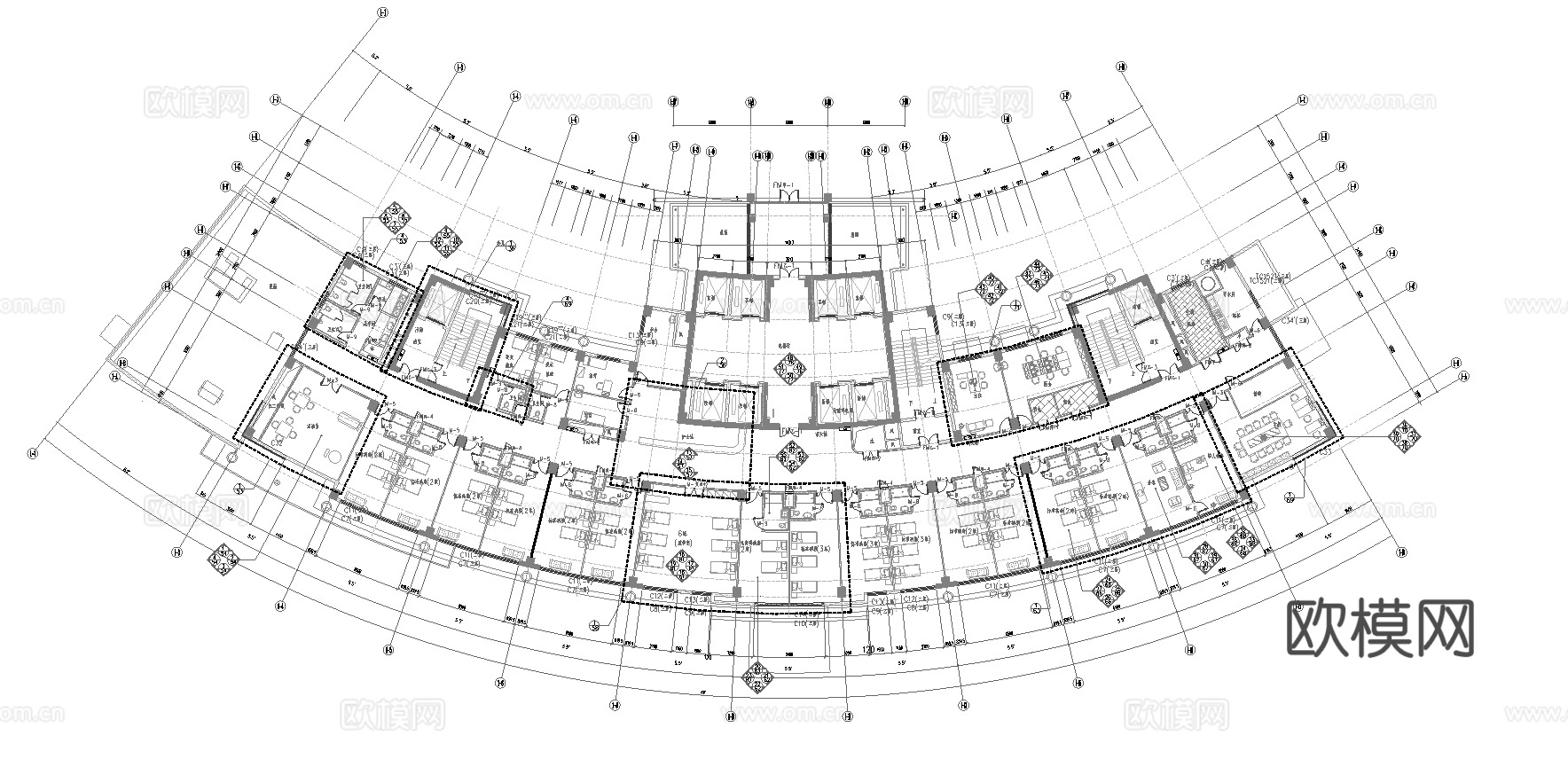 医院 最新全套施工图合集cad施工图