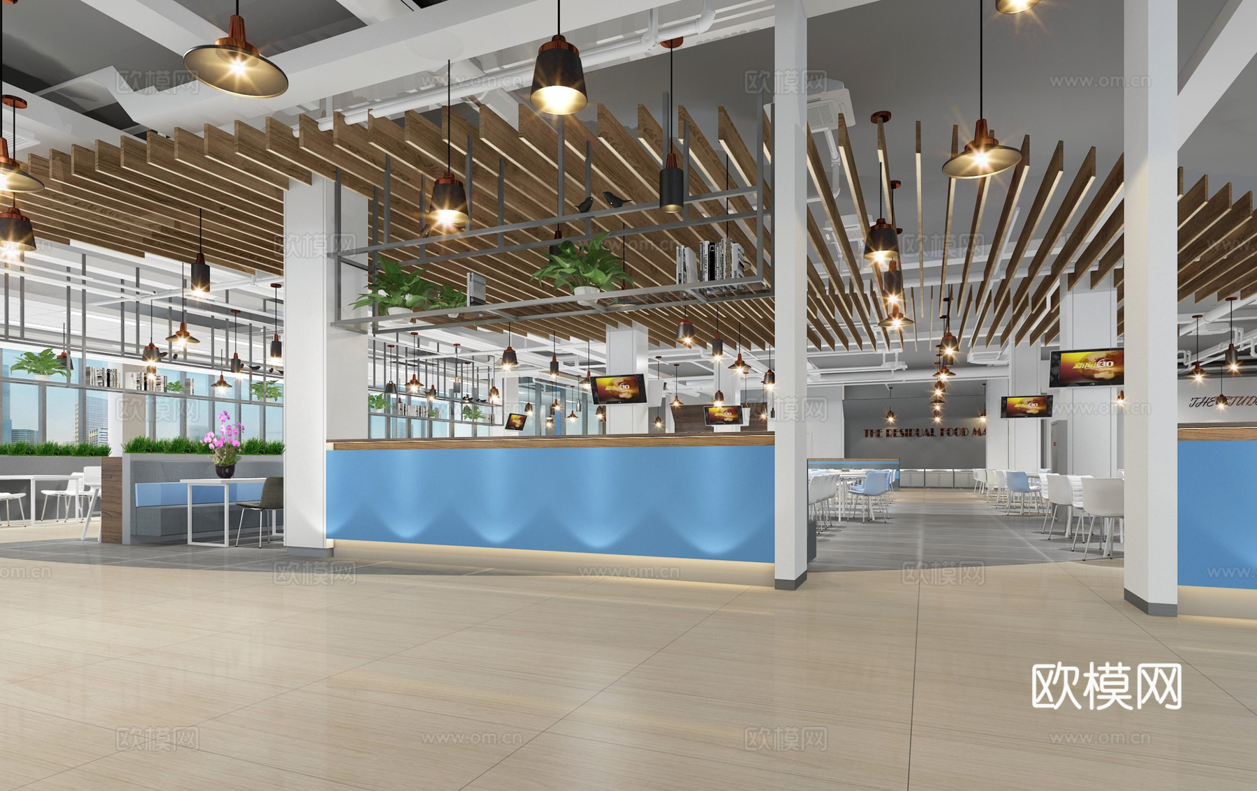 公司员工餐厅 学校食堂 最新全套施工图合集cad施工图