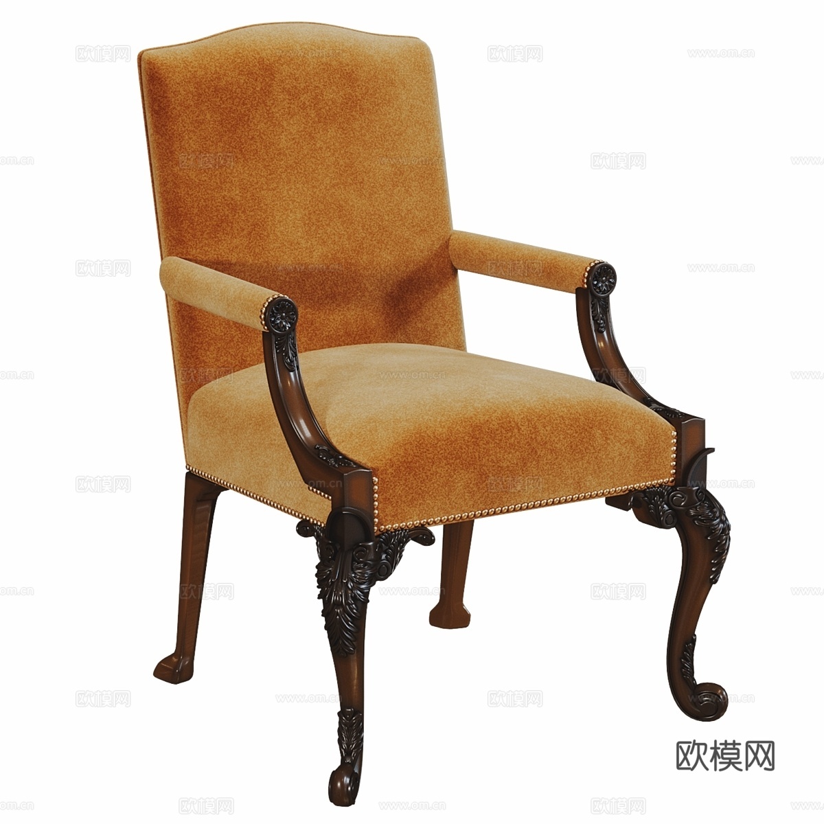 贝克盖恩斯伯勒椅3d模型下载