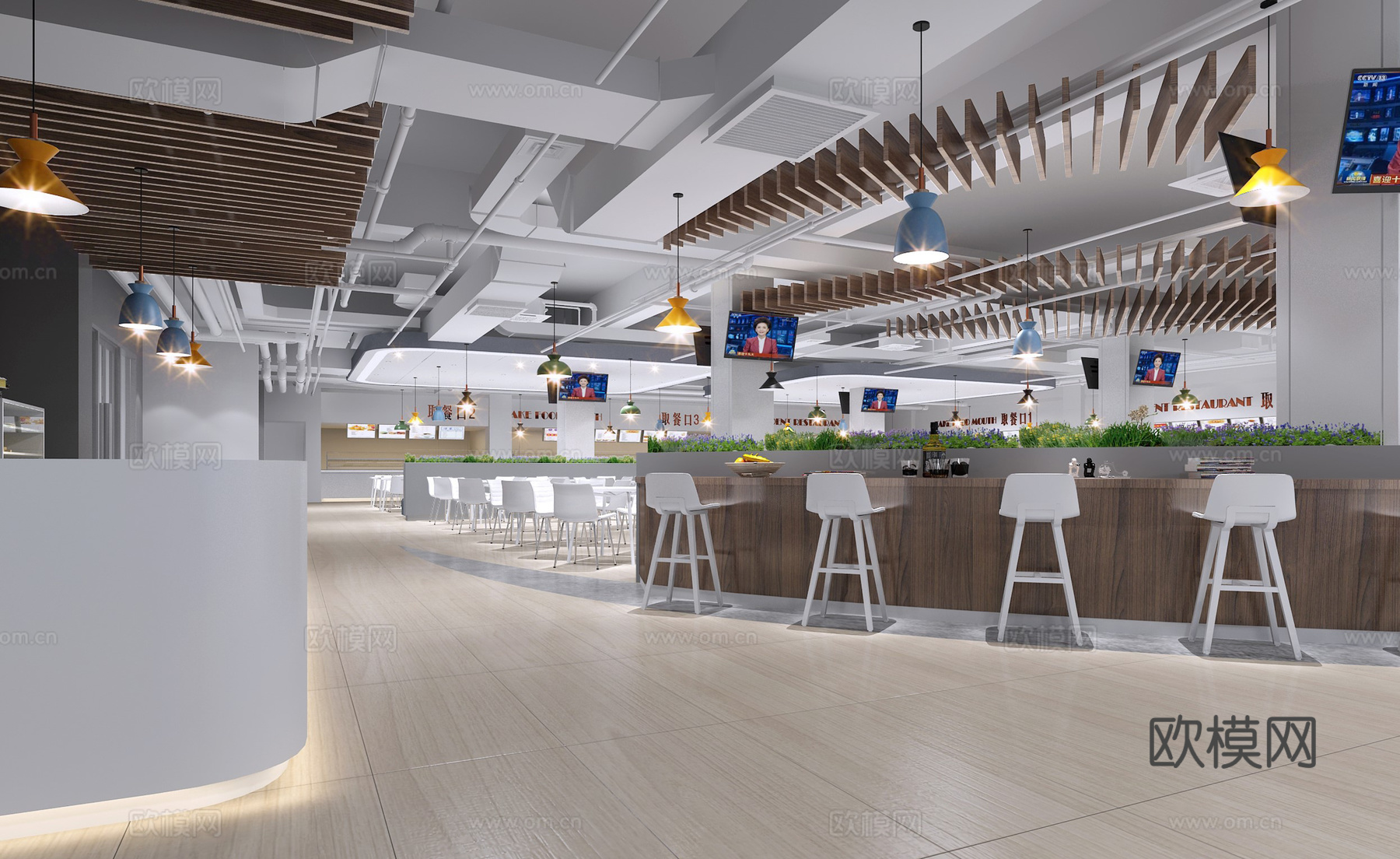 公司员工餐厅 学校食堂 最新全套施工图合集cad施工图