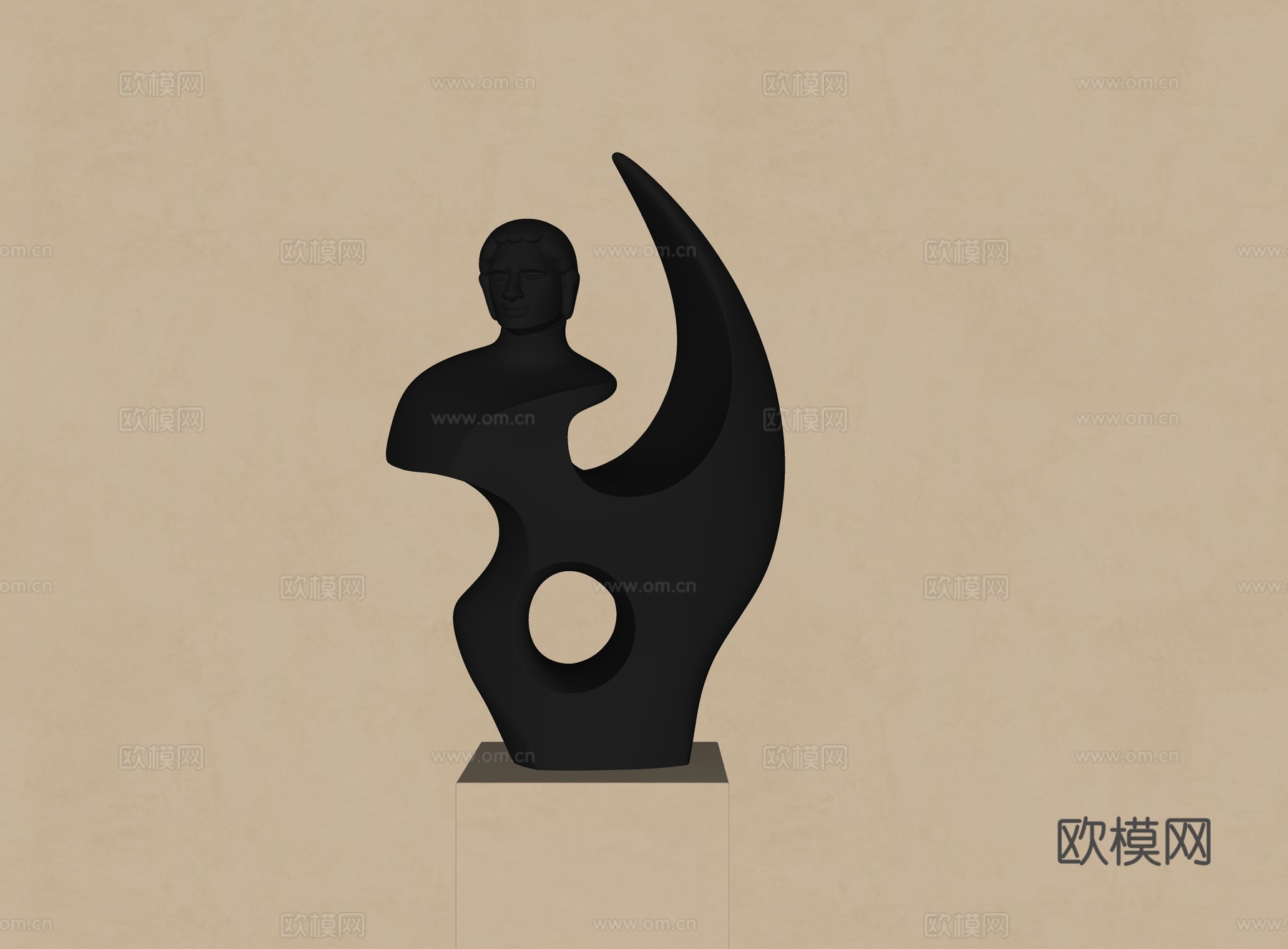 现代雕塑 室内摆件 抽象雕塑 异形雕塑 雕塑摆件 装饰摆件su模型