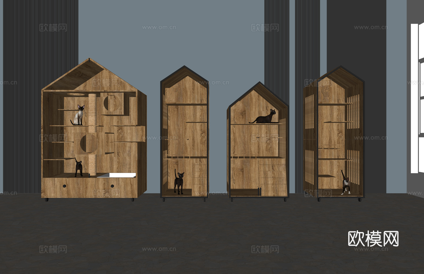 景墙 构筑物 廊架 座椅 小品 花箱 景观 雕塑 指示牌 景su模型