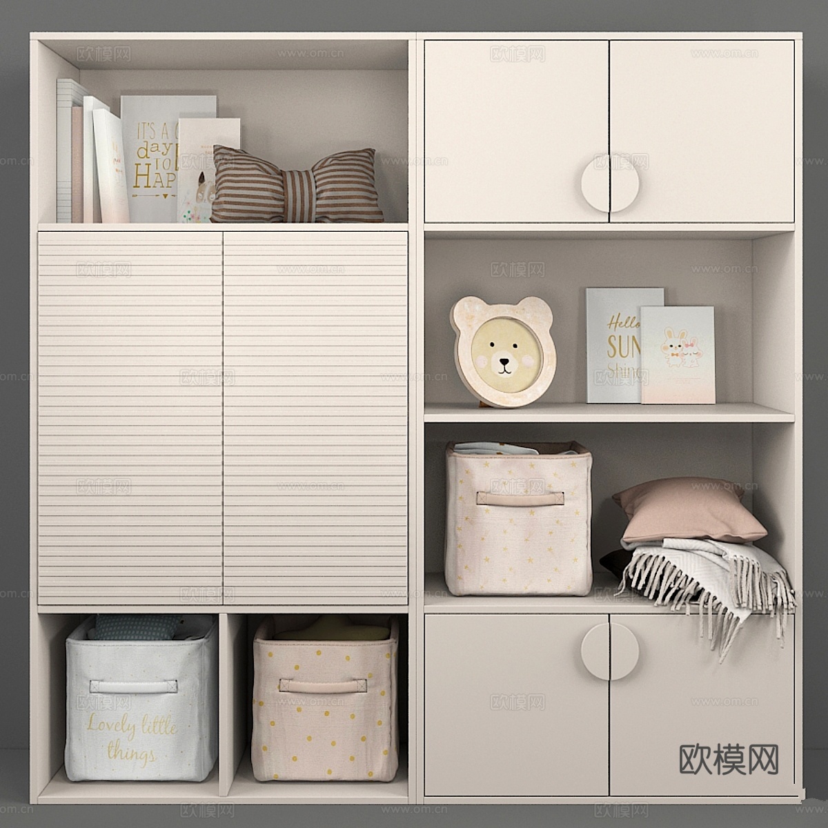 儿童家具定制 363d模型下载