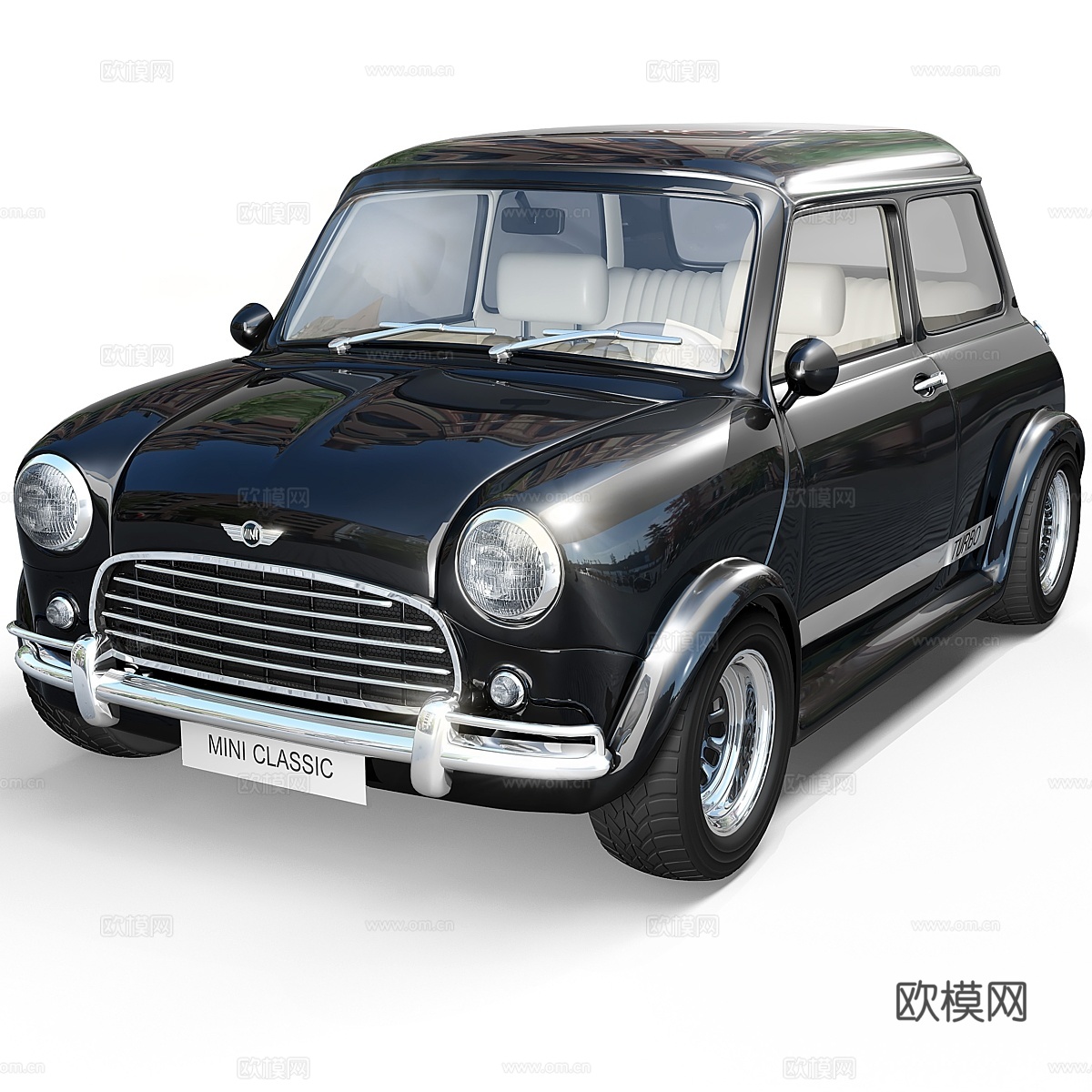 迷你库珀2000款3d模型下载