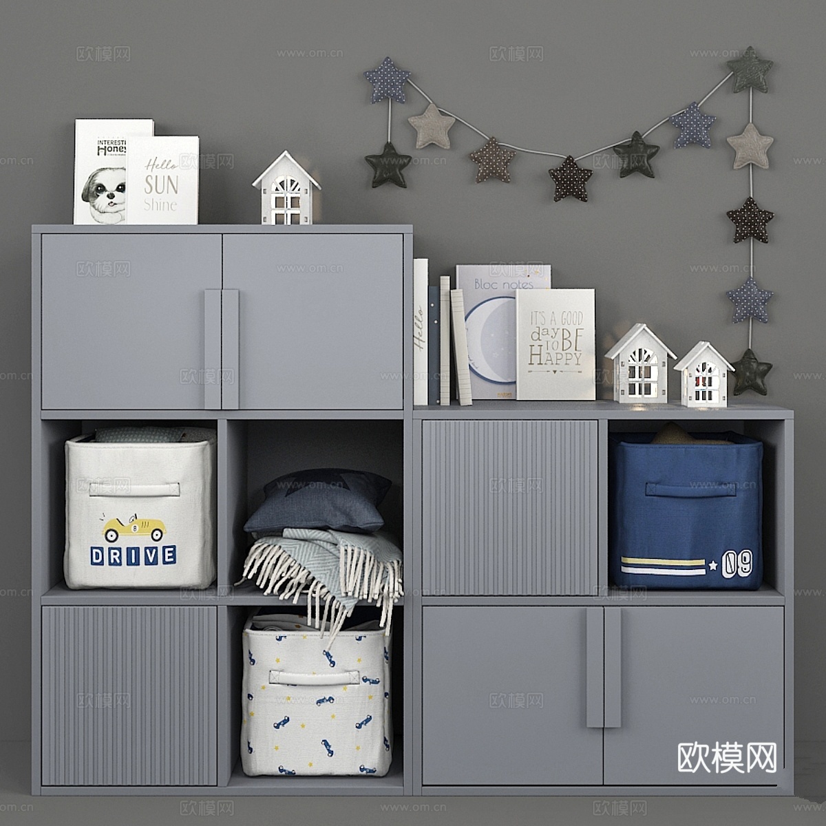 儿童家具定制343d模型下载