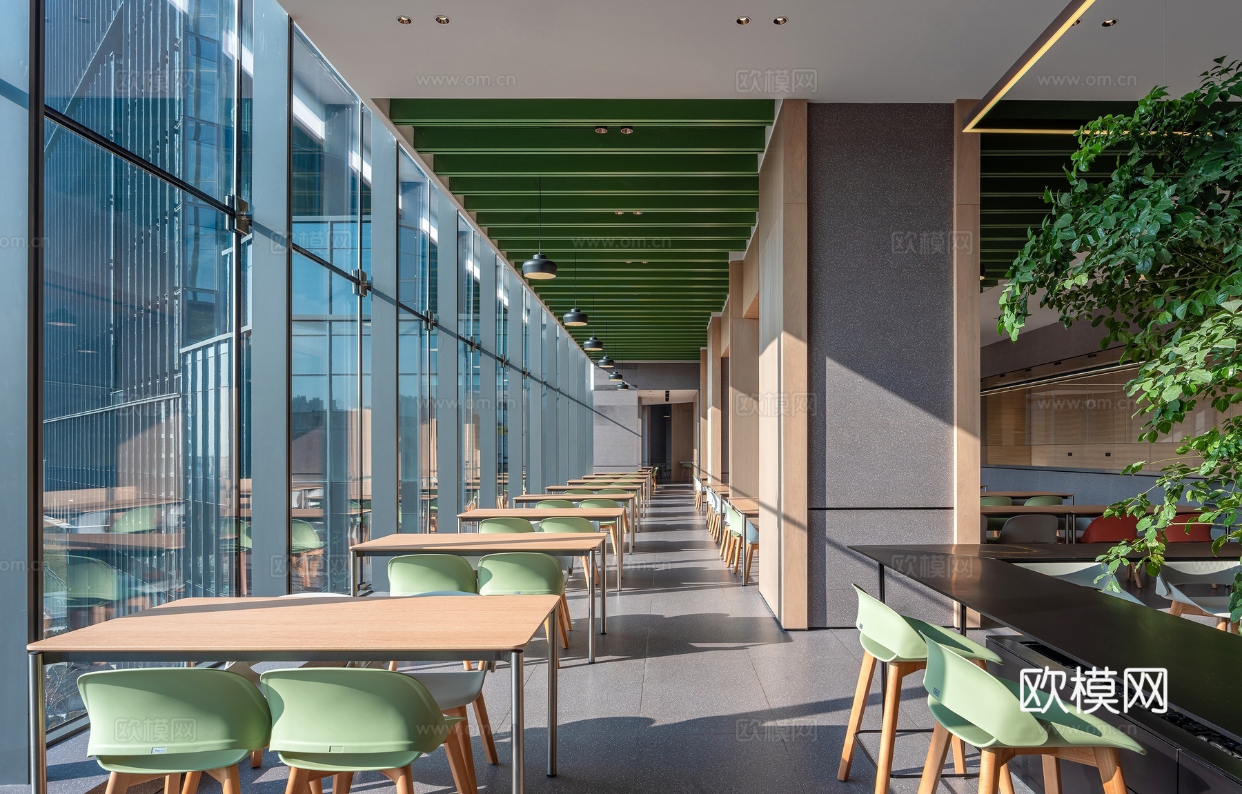 公司员工餐厅 最新全套施工图合集cad施工图