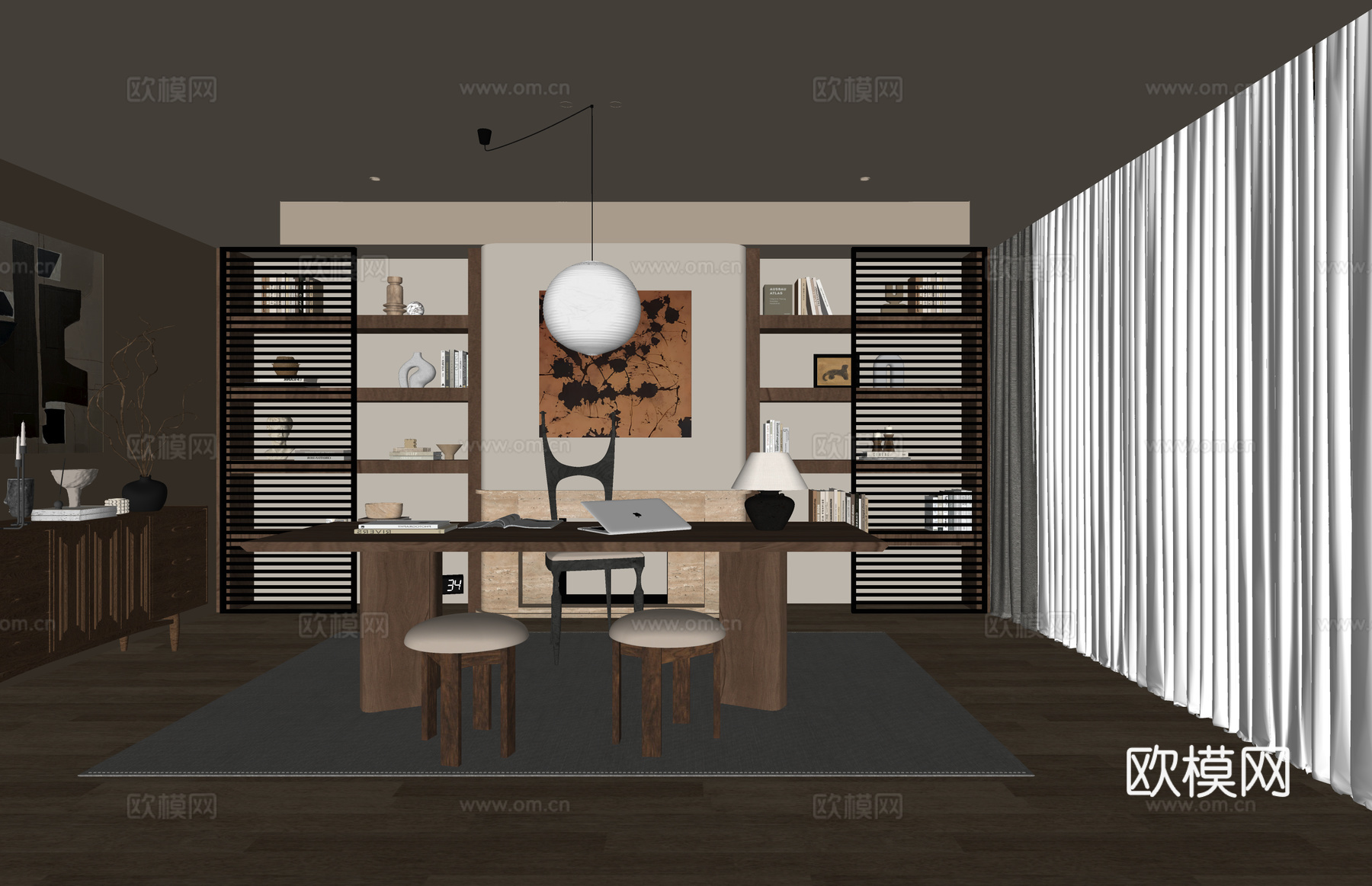 茶几 卧室 玄关 茶室 茶桌组合 衣帽间 厨房 卫生间 茶桌su模型