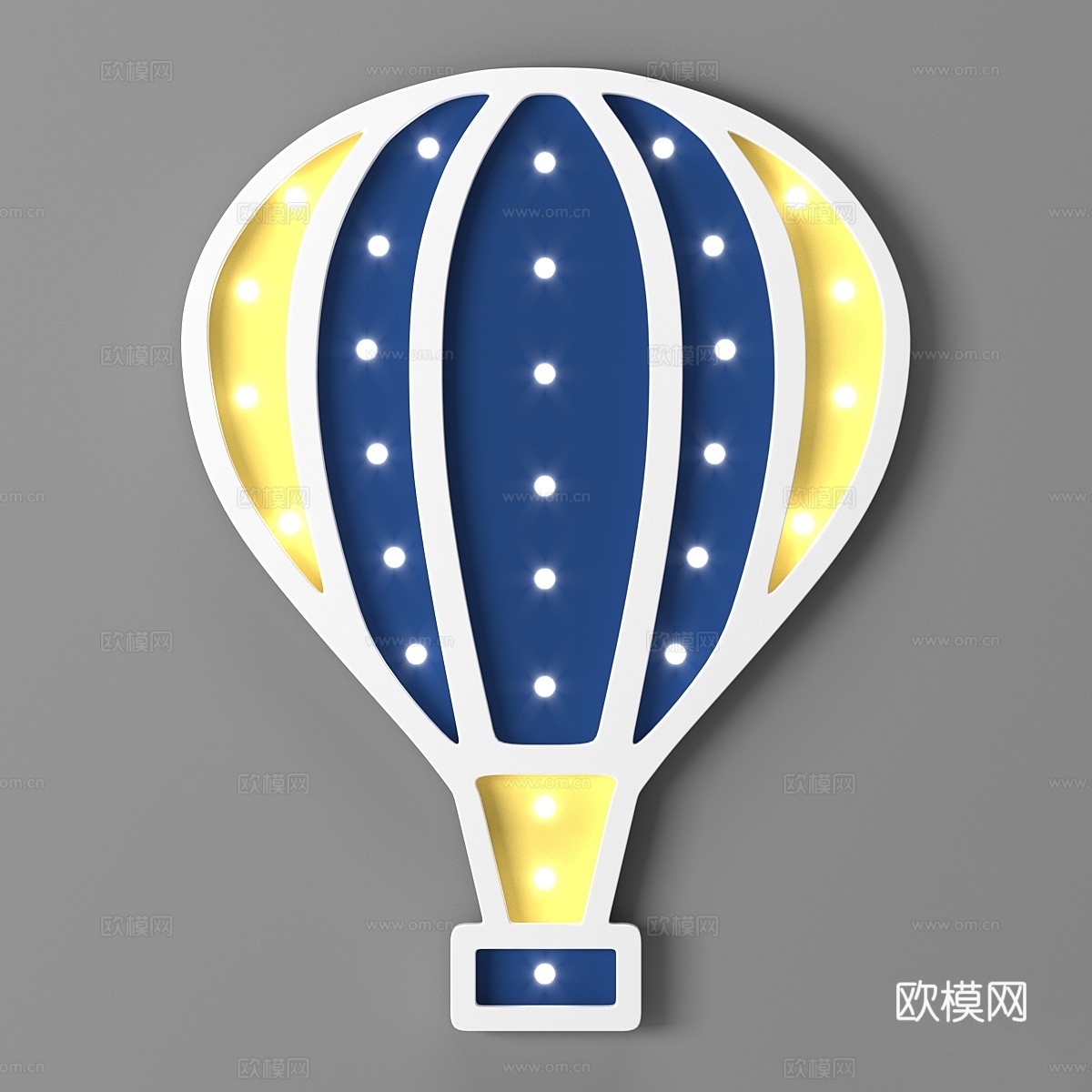 夜灯3d模型下载