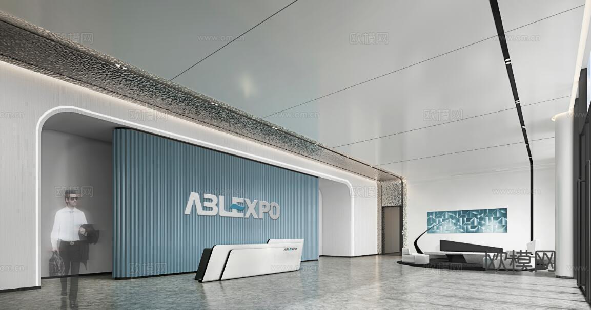 科技办公楼 最新全套施工图 效果图合集cad施工图