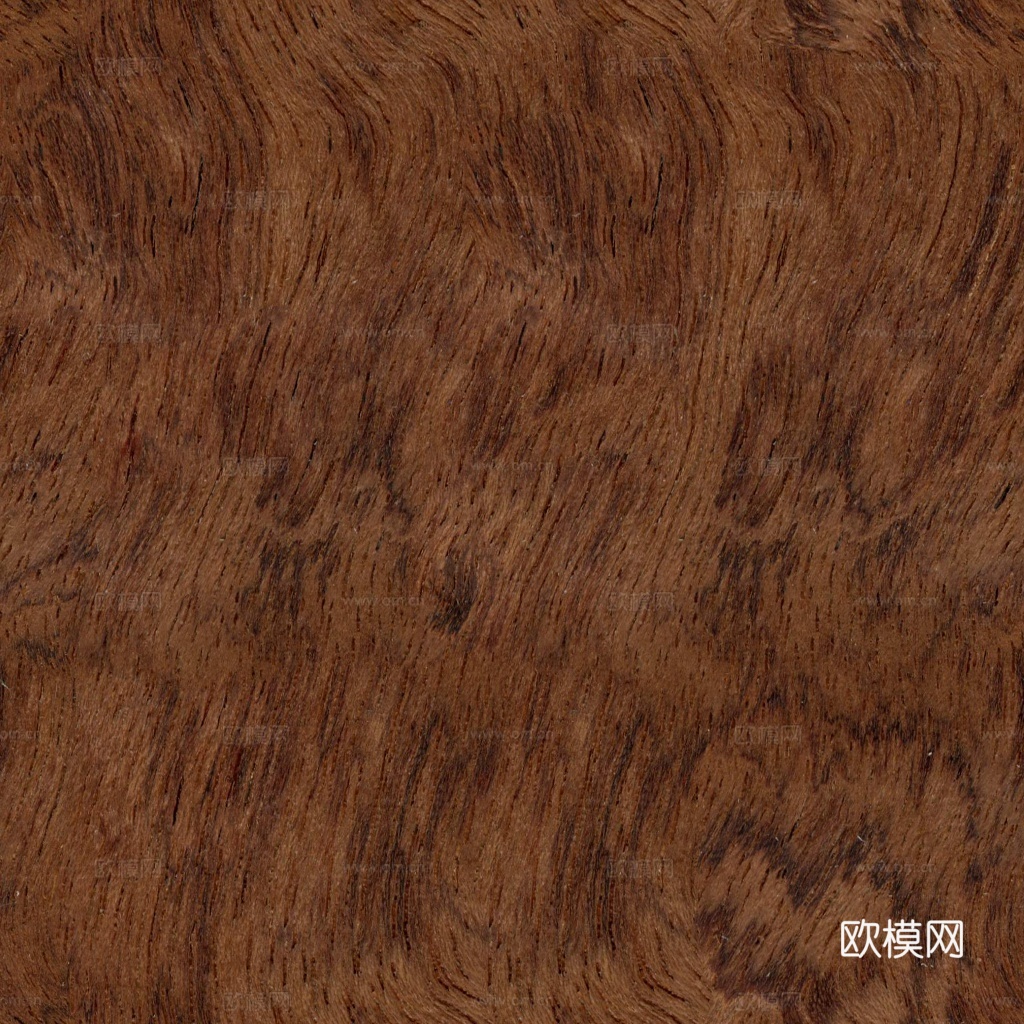 无缝胡桃木饰面