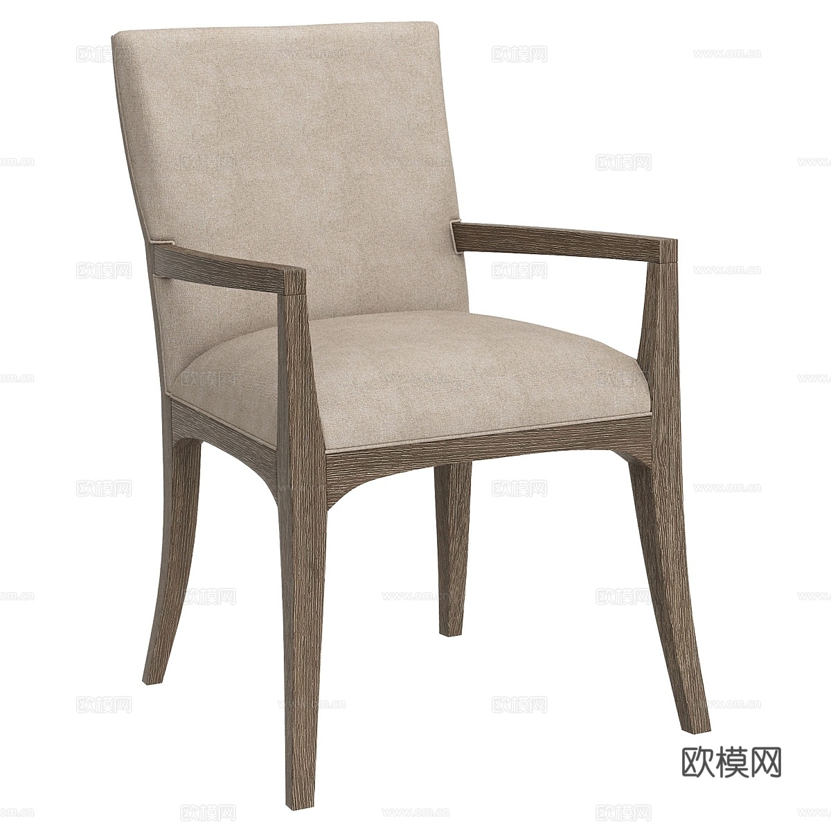 餐椅 Fusion Arm Chair Caracole 带3d模型下载